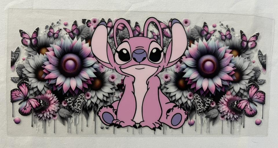 Pink friend and flowers