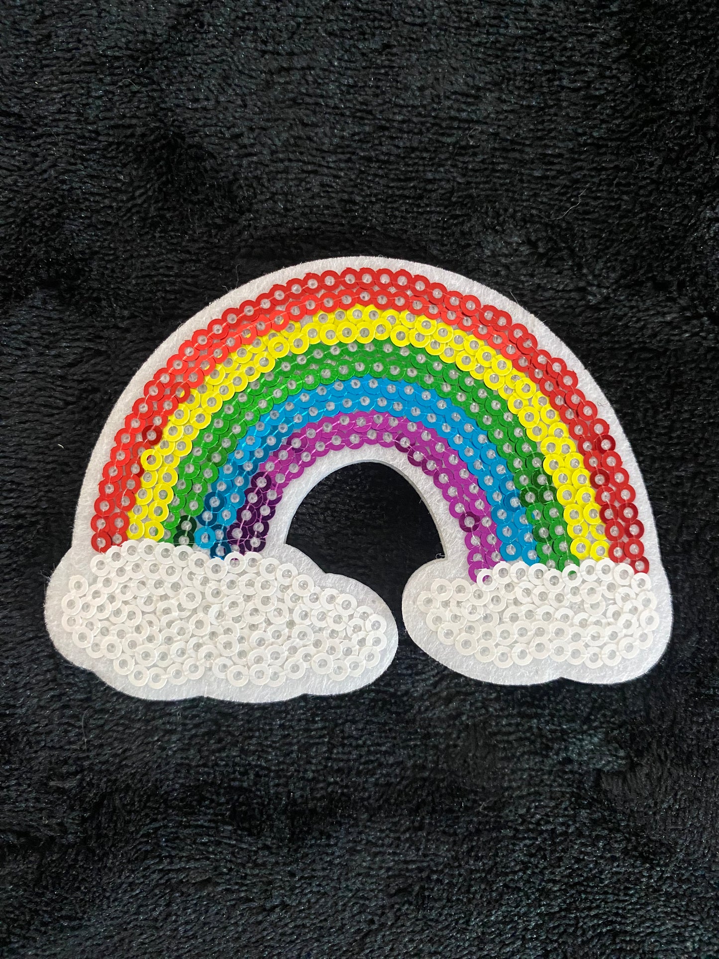 Rainbow Hat Patch- Chenille Patches