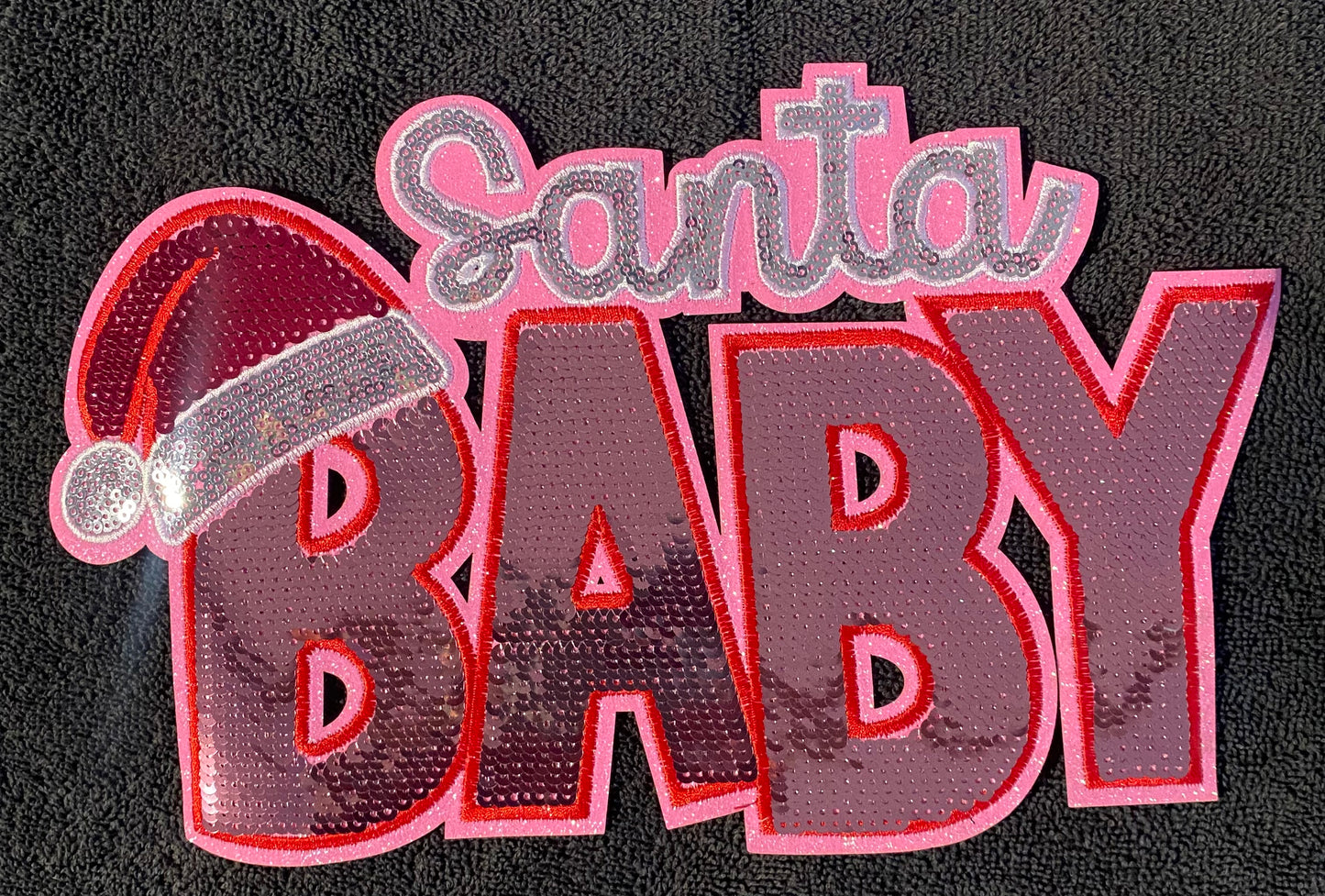 Santa Baby- Chenille Patches