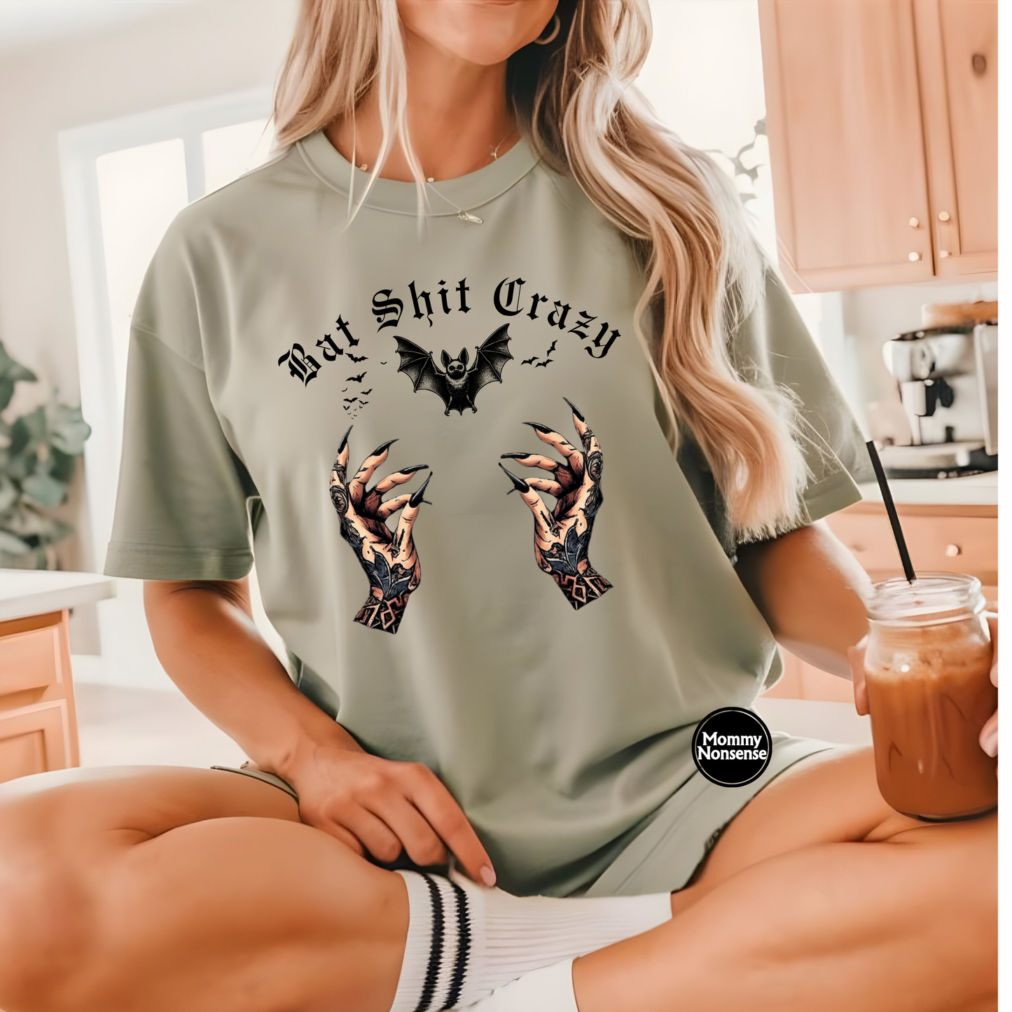 Bat Shit Crazy- DTF TRANSFER (L572) DTF Transfer
