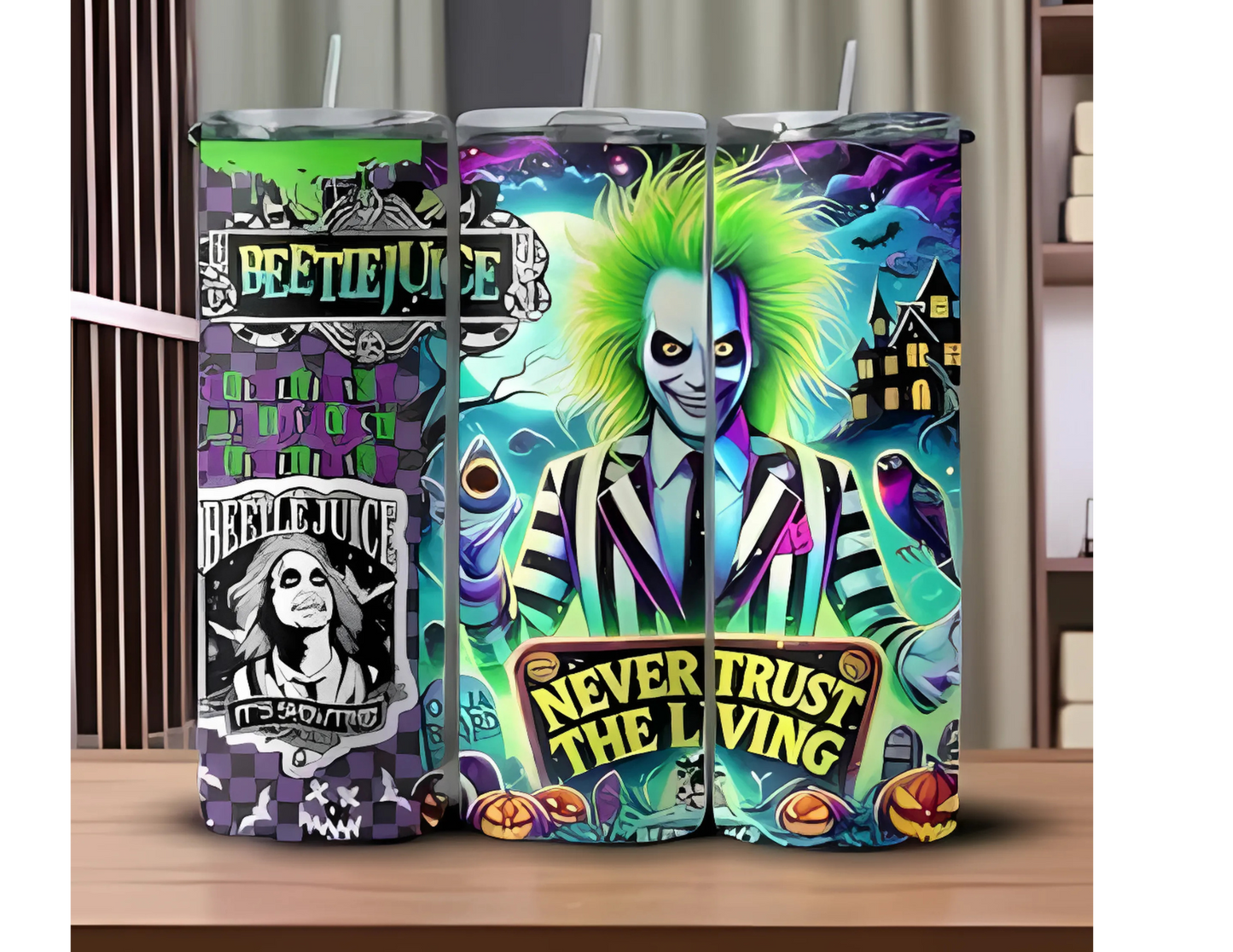 Beetlejuice 20 oz Tumbler