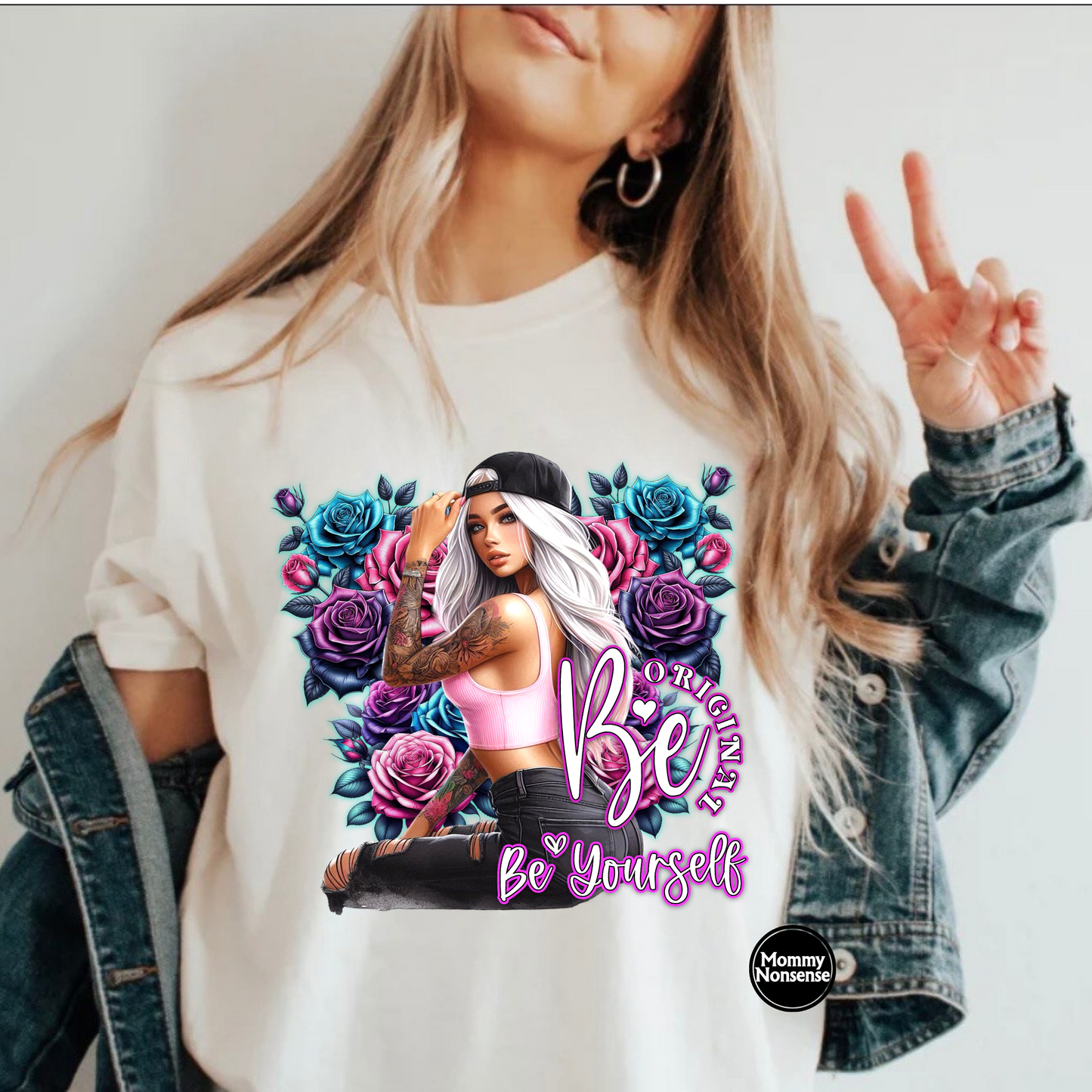 Be Yourself, Be original- DTF TRANSFER (L659) DTF Transfer