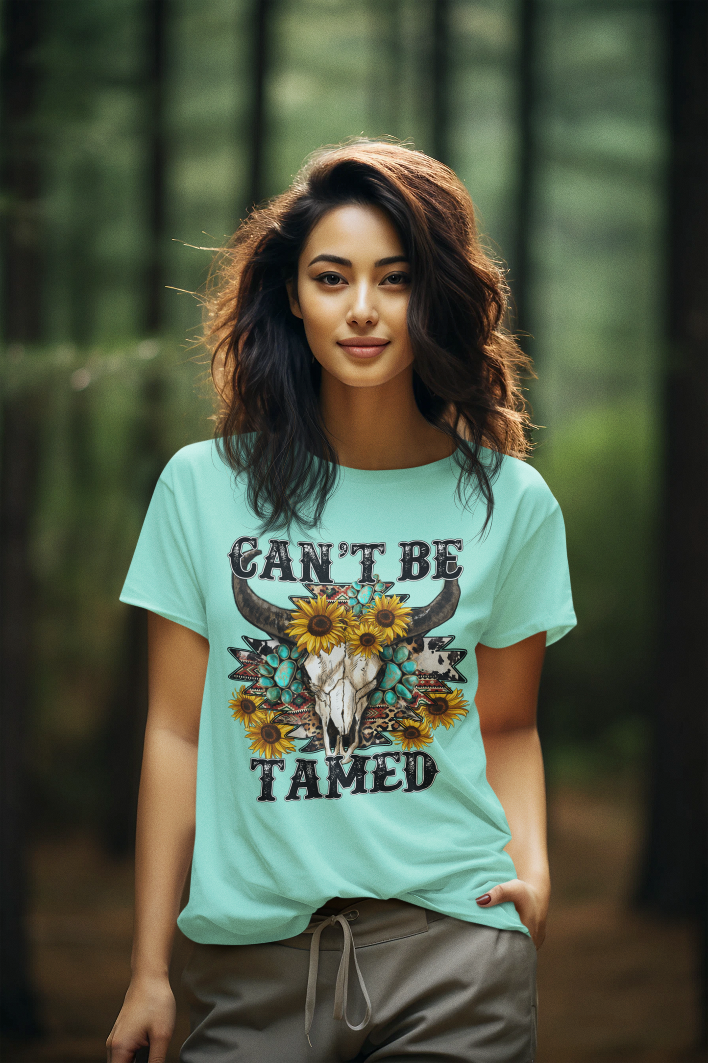 Can't Be Tamed - DTF TRANSFER (L9)