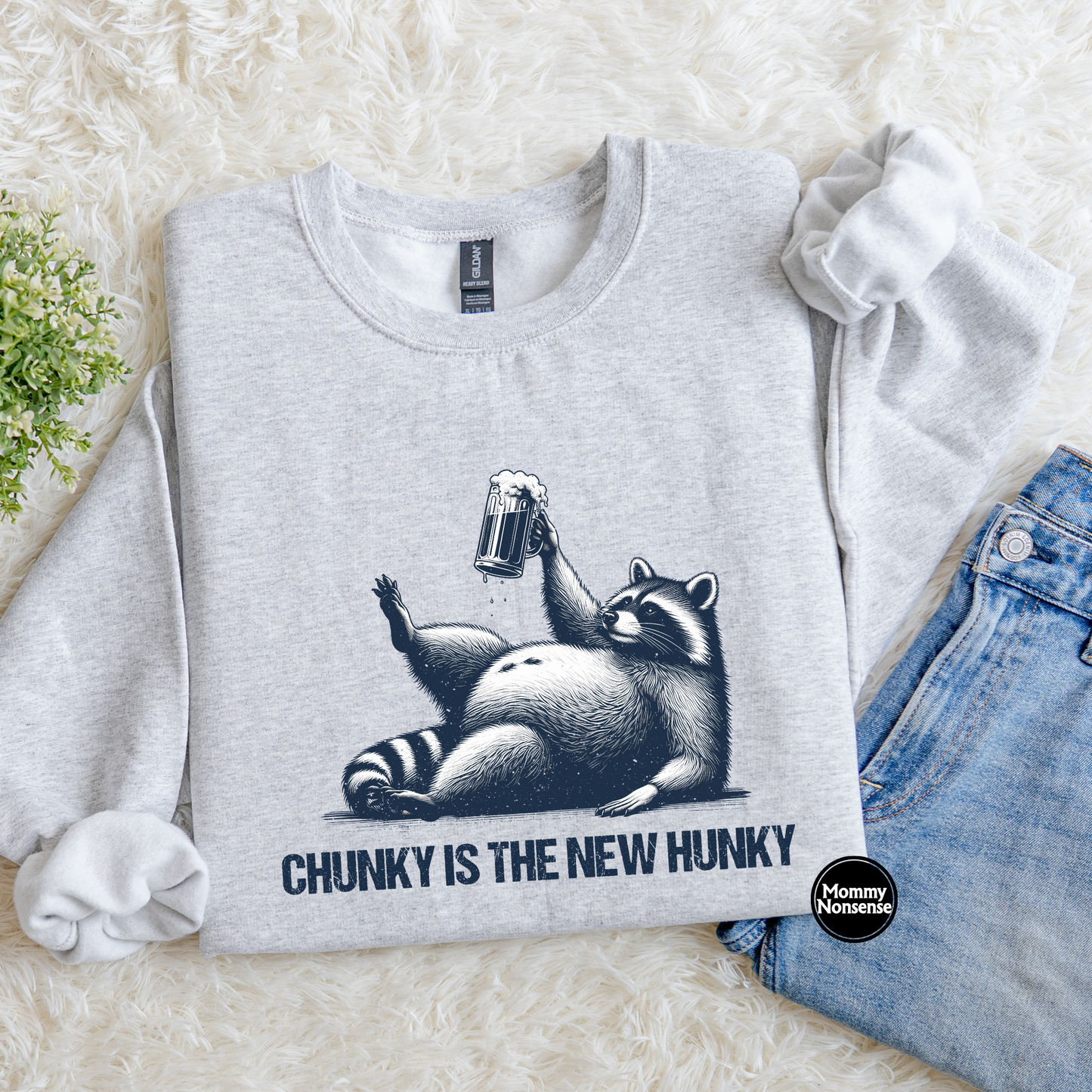 Chunky Is The New Hunky- DTF TRANSFER (L77) DTF Transfer