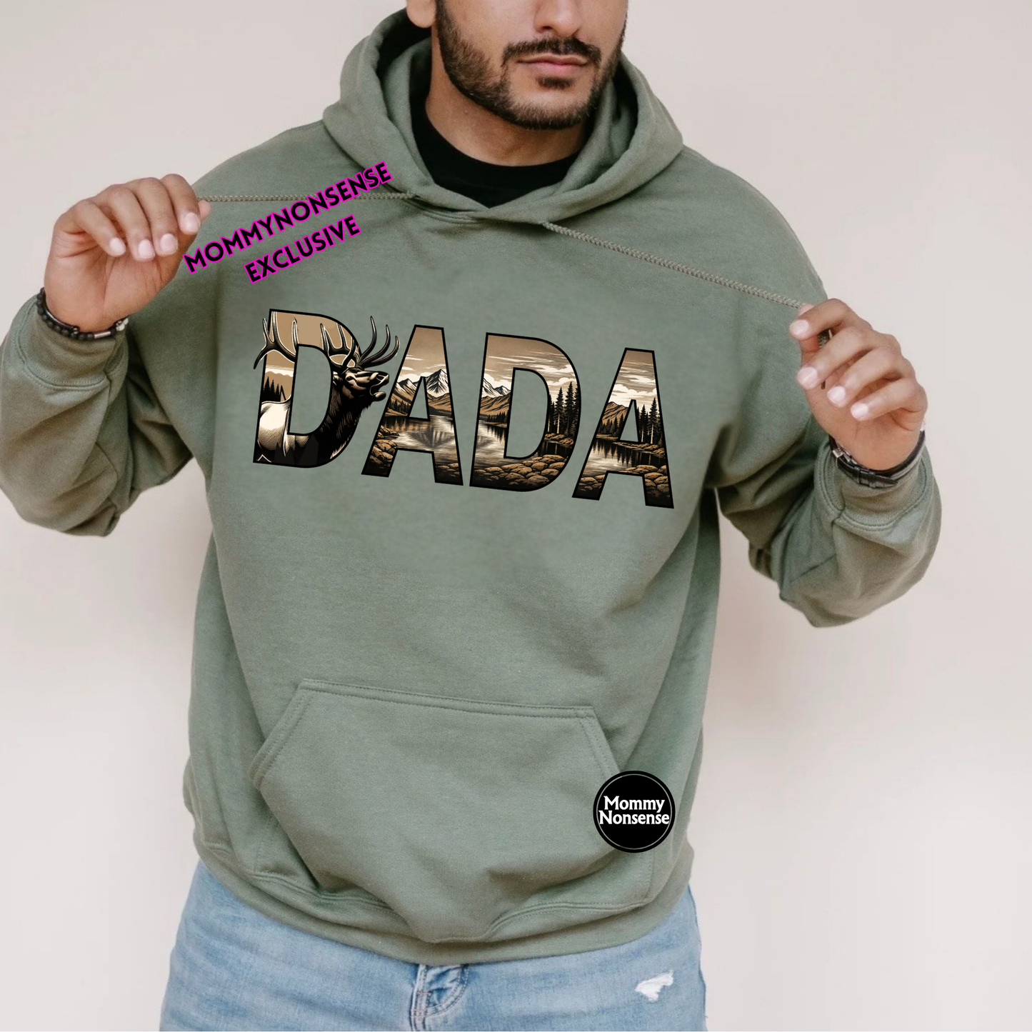 Moose Dad- DTF TRANSFER (L466) DTF Transfer