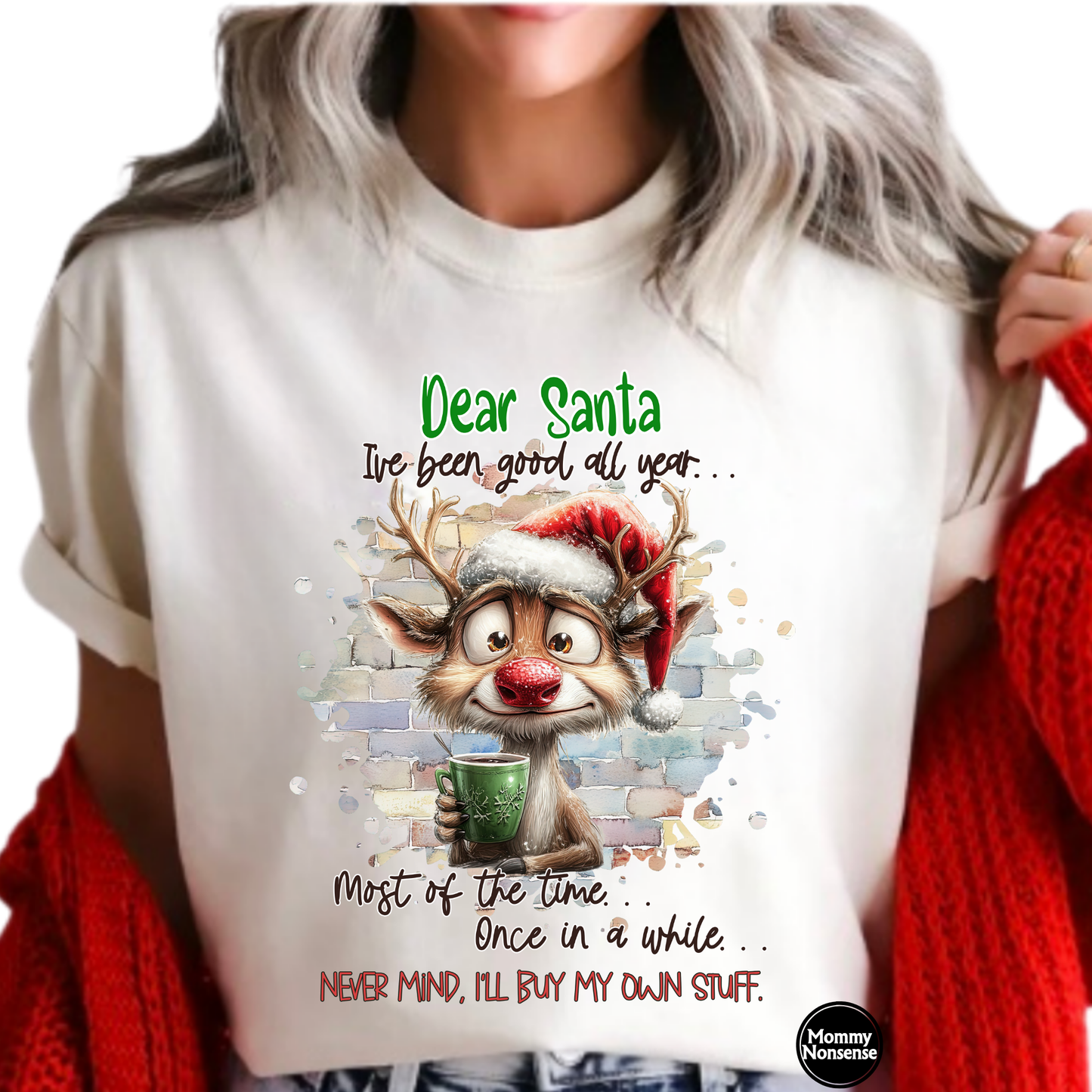 Dear Santa- DTF TRANSFER (K60) DTF Transfer