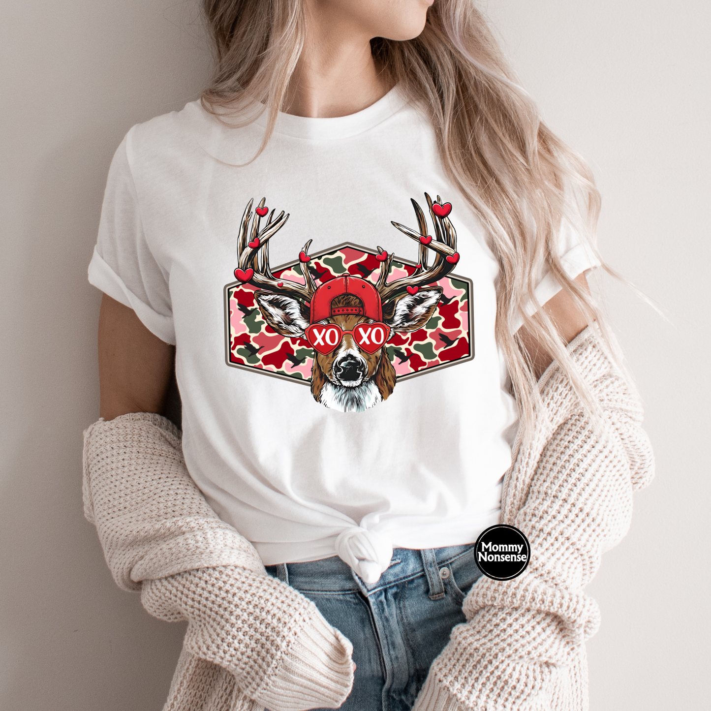Deer XOXO- DTF TRANSFER (L339) DTF Transfer