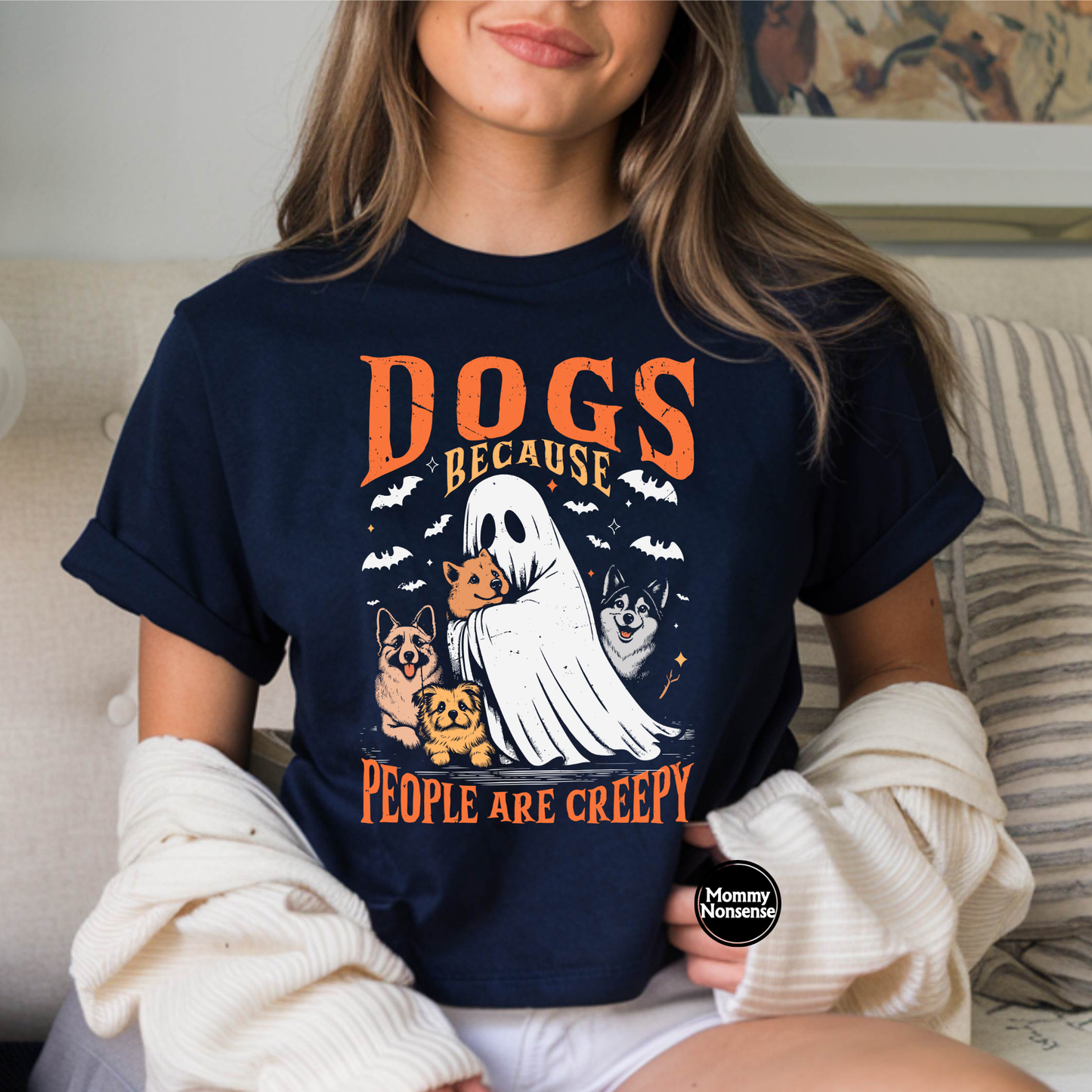 Dogs Because People Are Creepy- DTF TRANSFER (Z52)