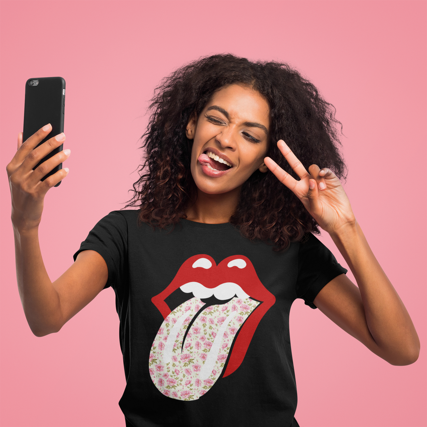 Flower Tongue - DTF TRANSFER (L7)