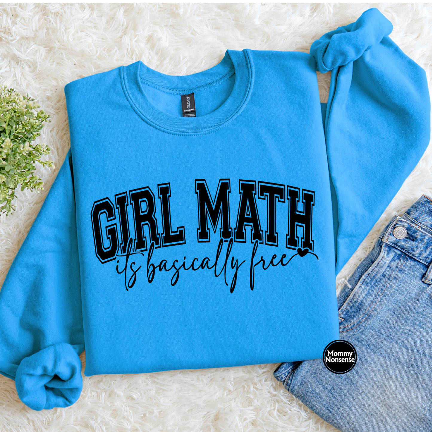 Girl Math- DTF TRANSFER (L487) DTF Transfer