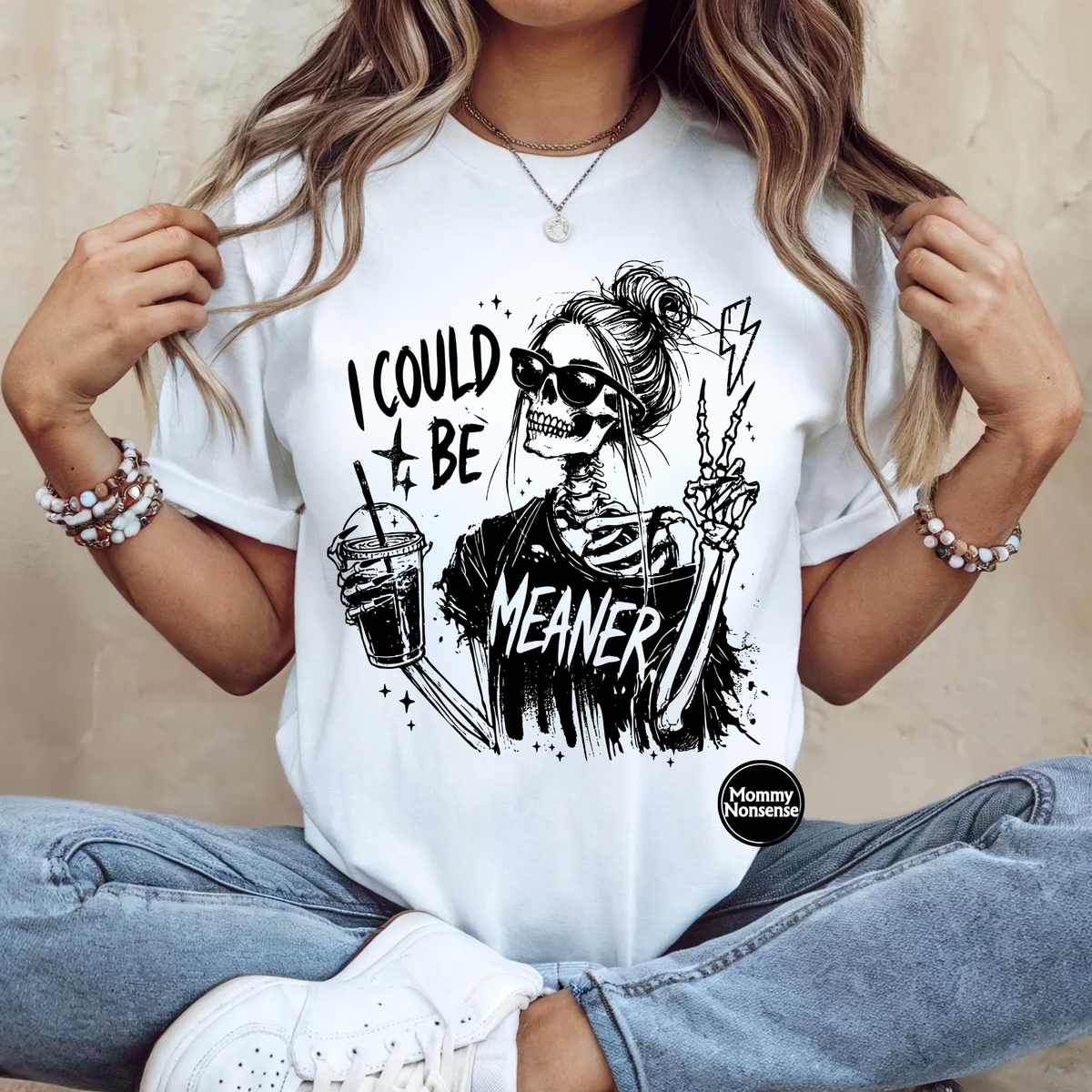 I Could Be Meaner- DTF TRANSFER (L965) DTF Transfer