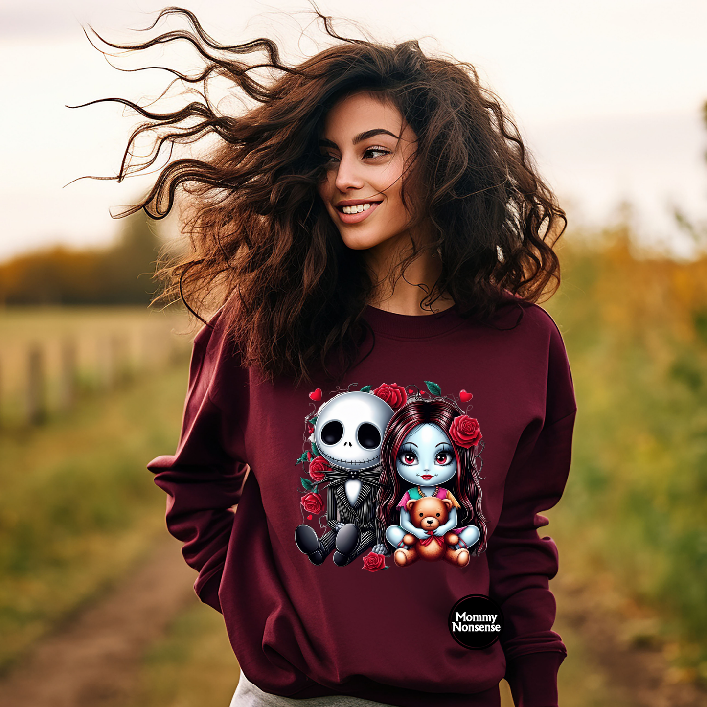 Jack And Sally -DTF TRANSFER (H16) DTF Transfer