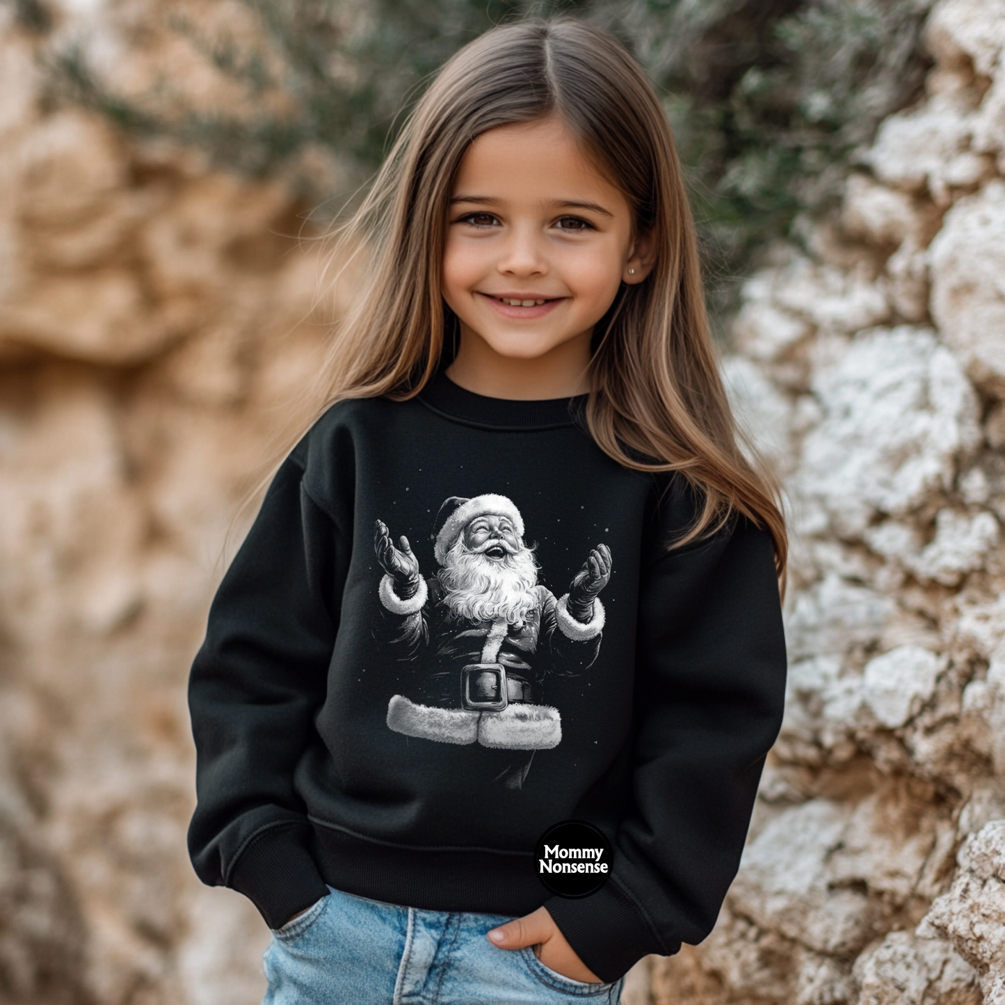 Realistic Santa- DTF TRANSFER (Z55)