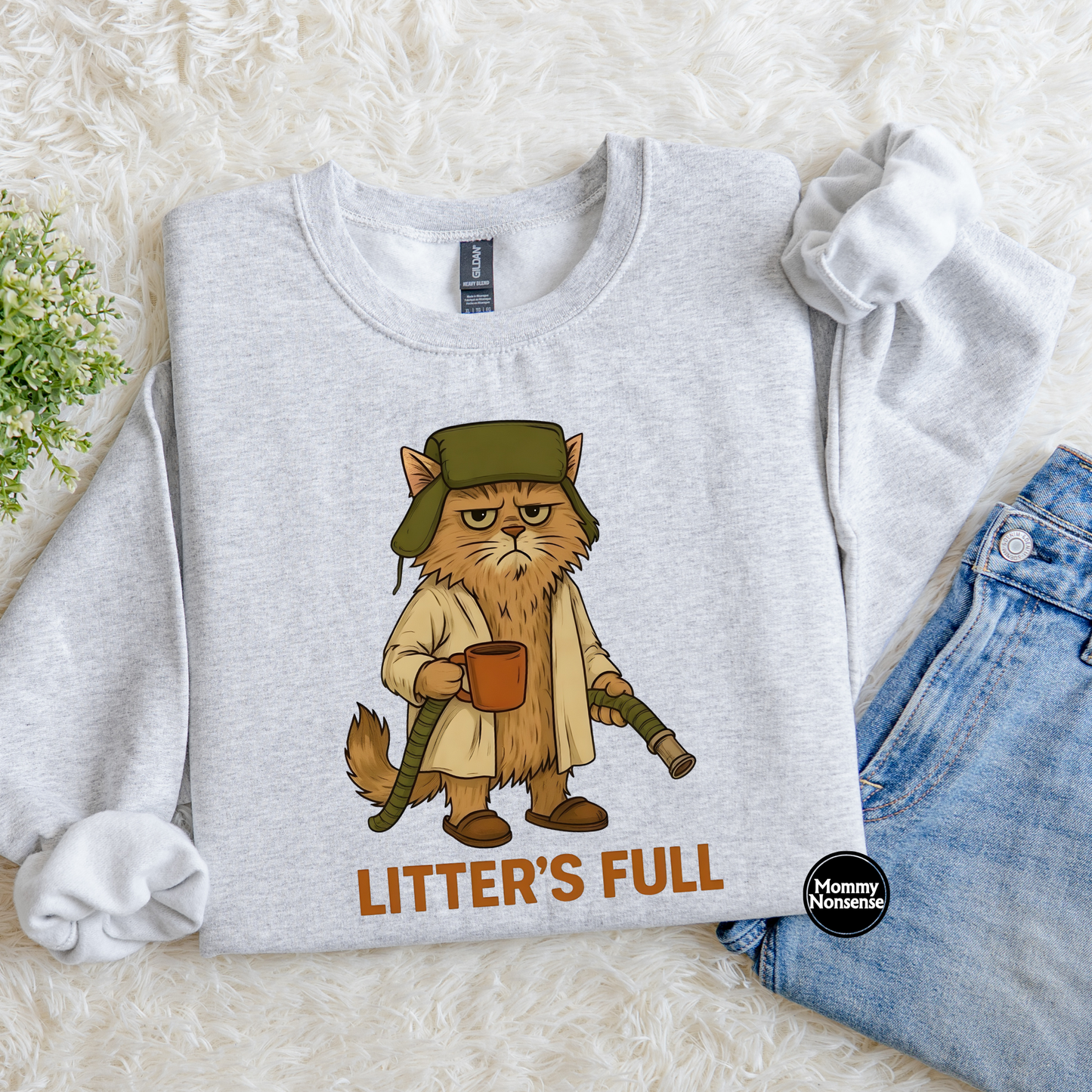 Litters Full-Clark Cat- DTF TRANSFER (K93) DTF Transfer