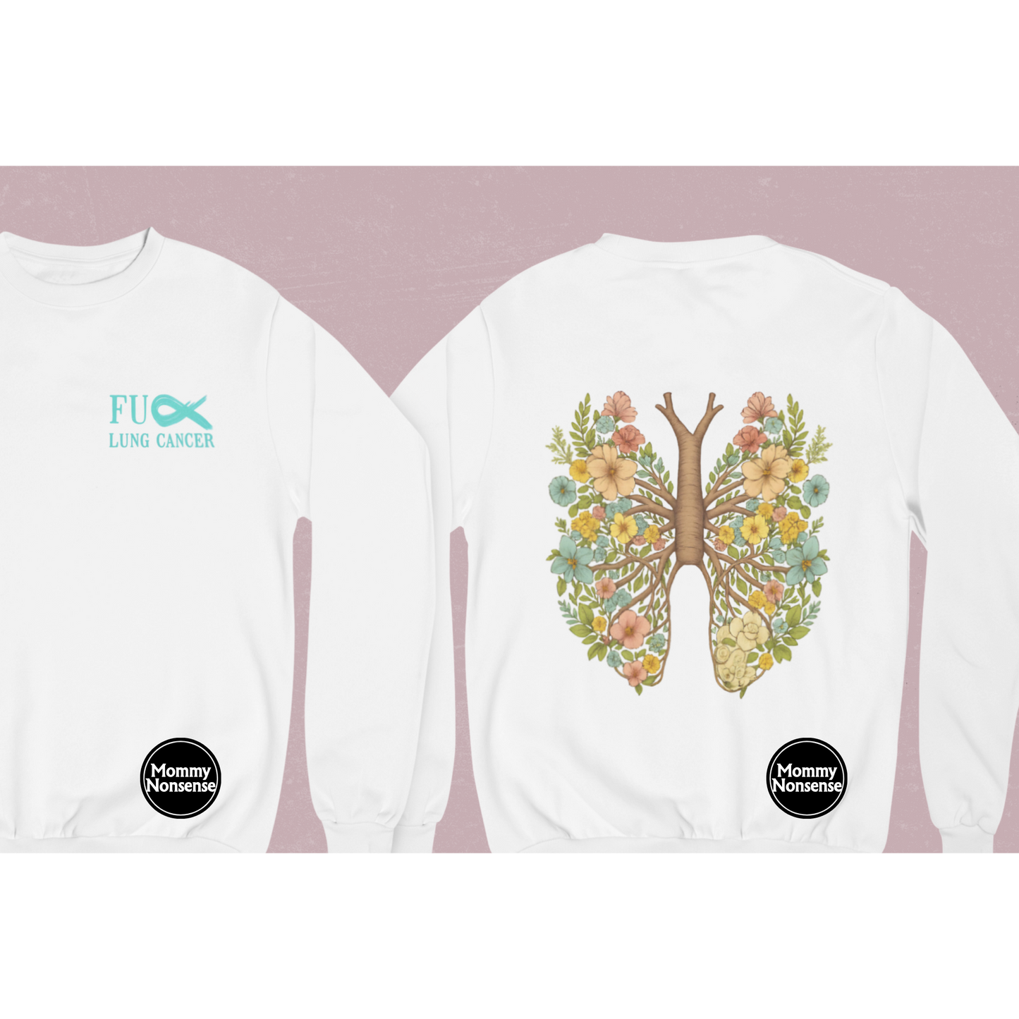 Lung Cancer -DTF TRANSFER (H69) DTF Transfer