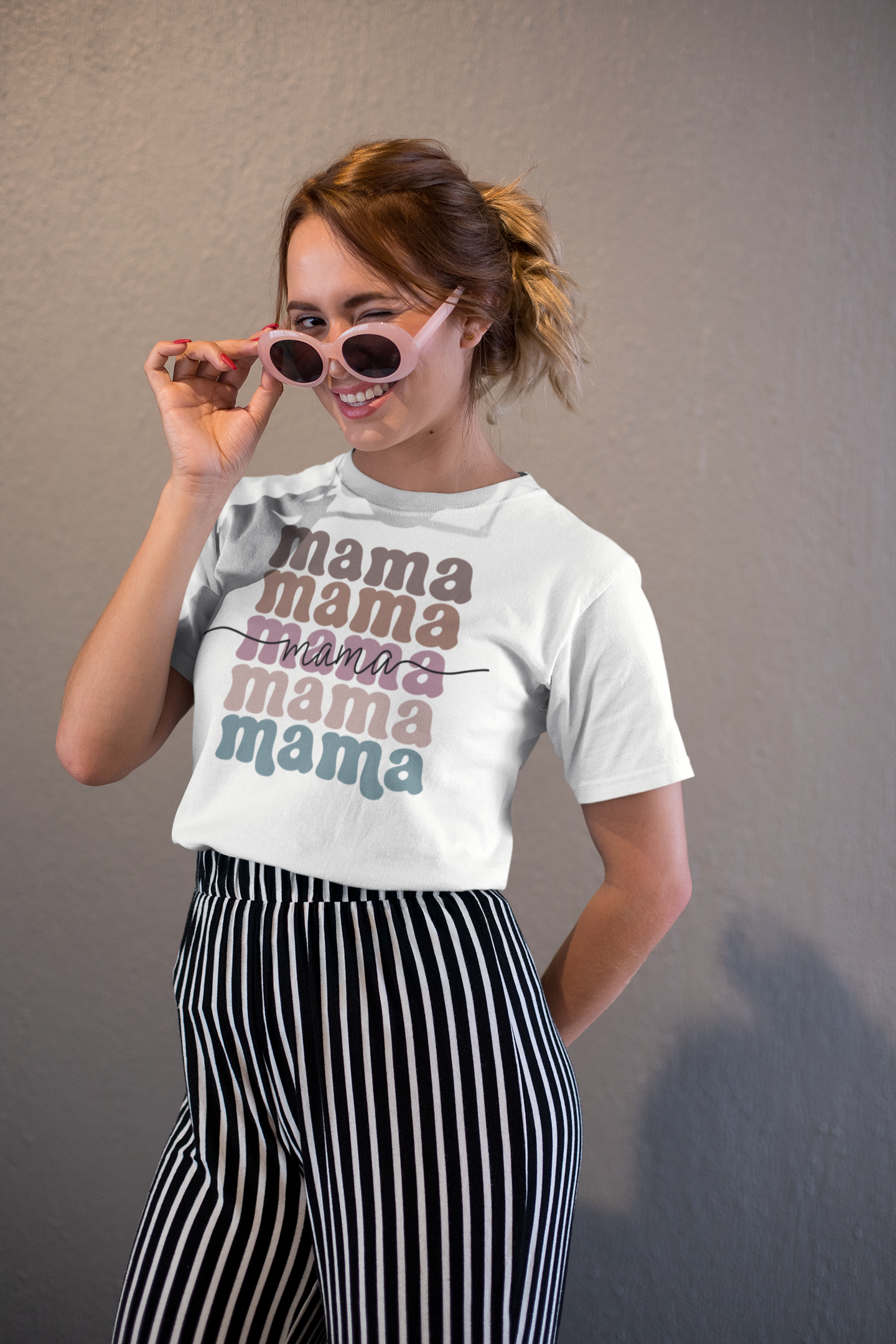 Mama Mama Mama Mama - DTF TRANSFER (E7)