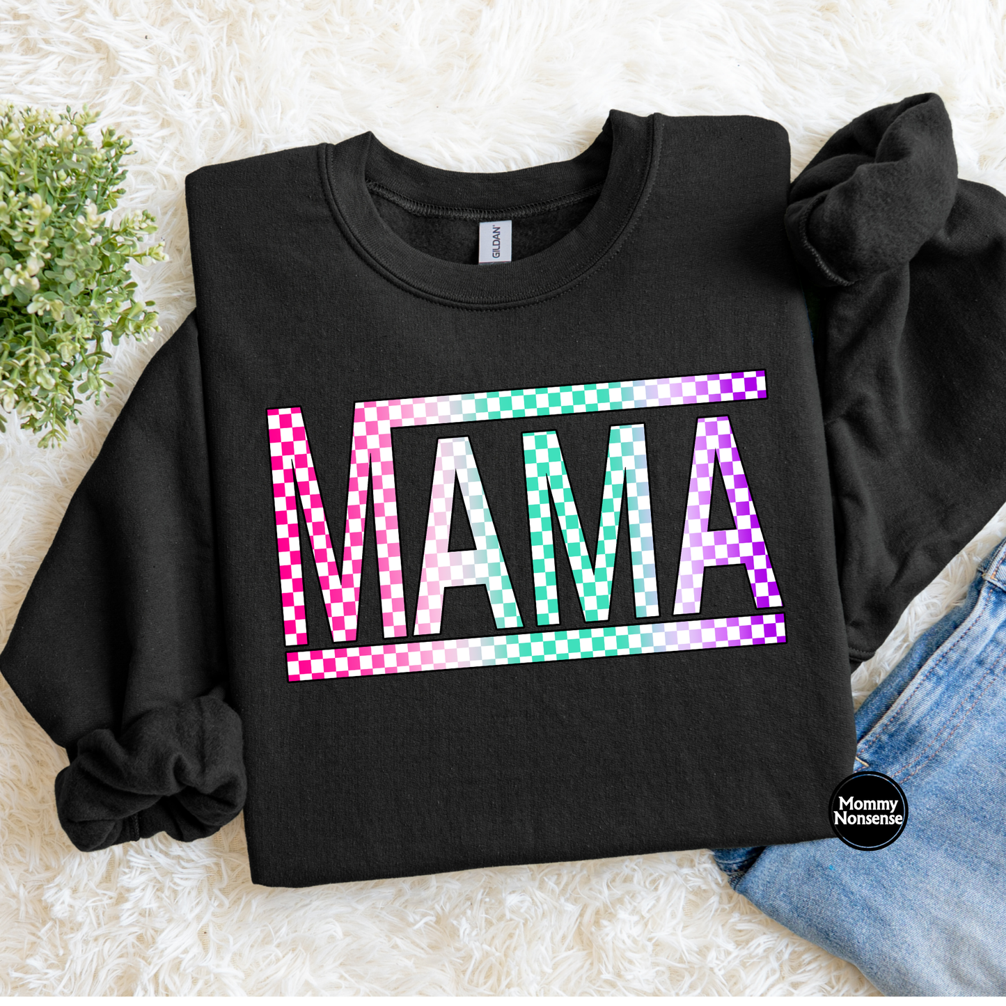 MAMA colorful- DTF TRANSFER (L118) DTF Transfer