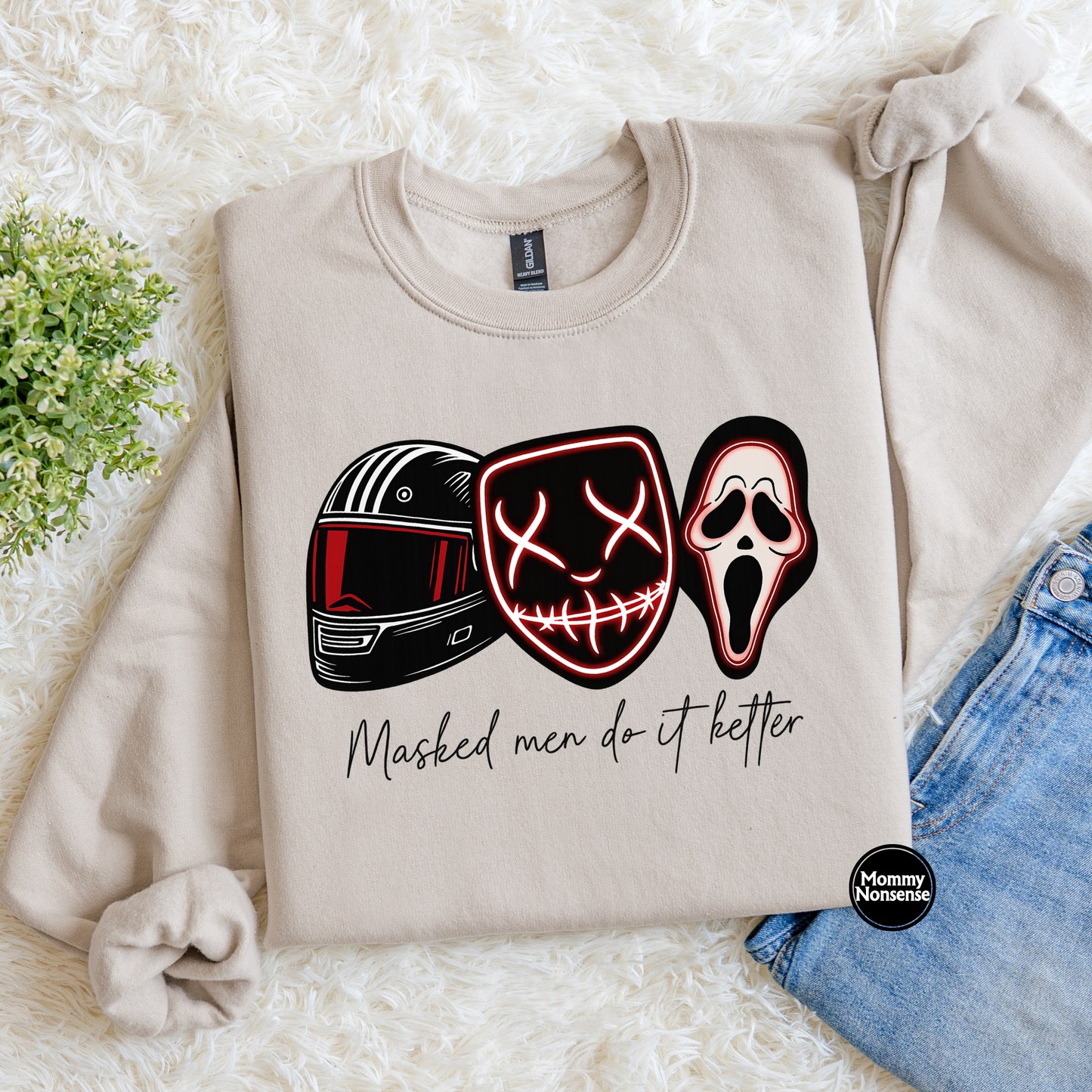 Masked Men Do it Better- DTF TRANSFER (L465) DTF Transfer