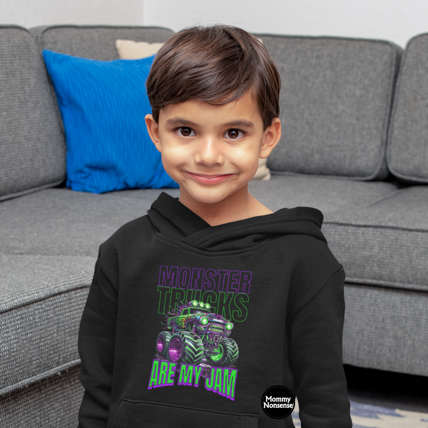 Monster Trucks Are My Jam- DTF TRANSFER (Z51)