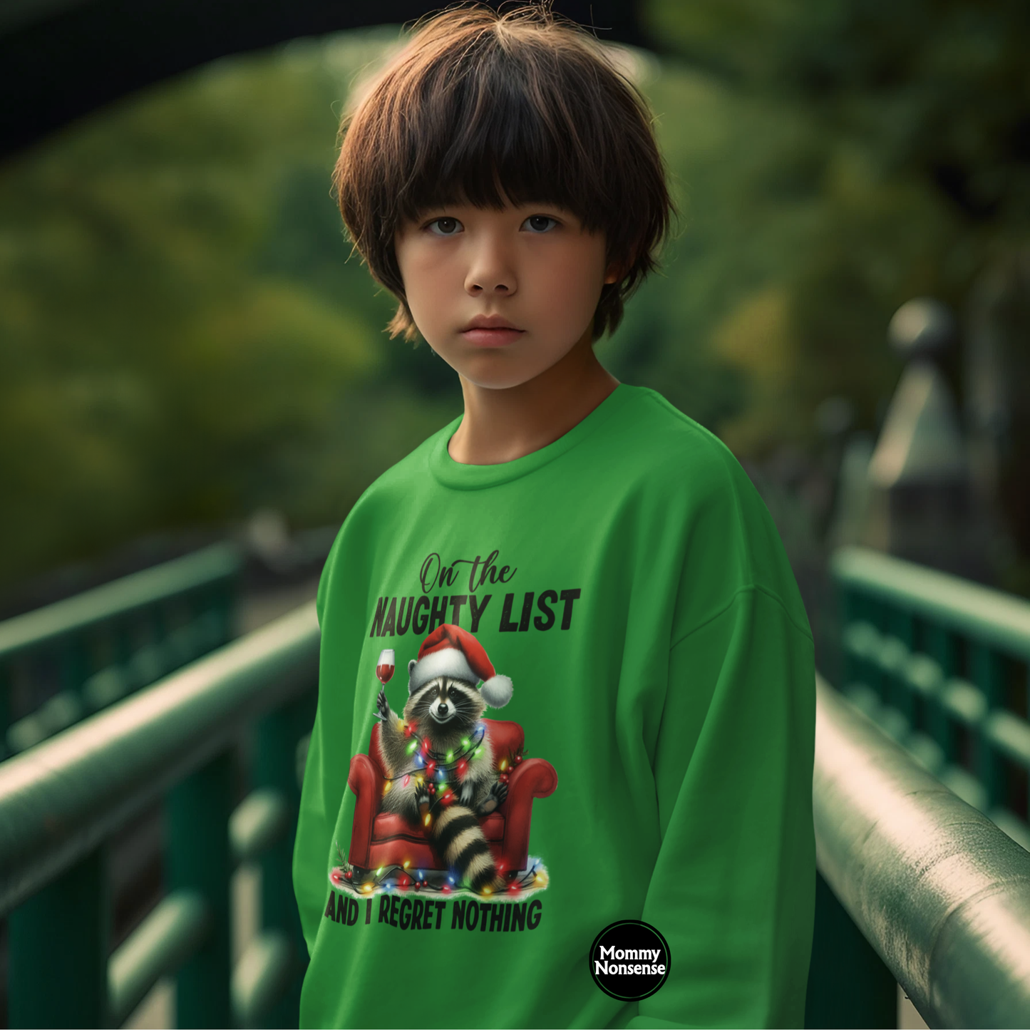 On The Naughty List - DTF TRANSFER (Z50)