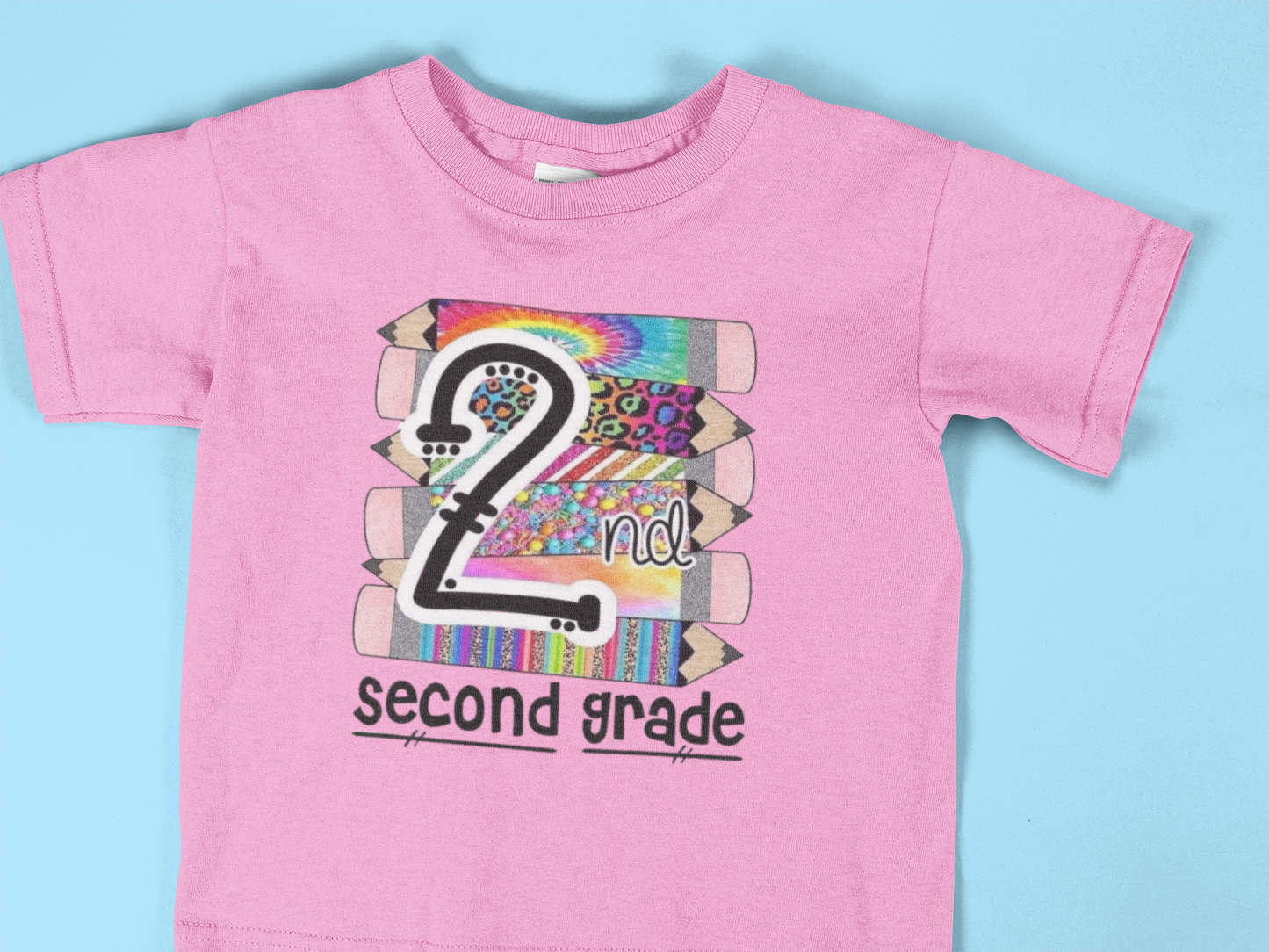 Pencils 2nd grade - DTF TRANSFER (Z31)