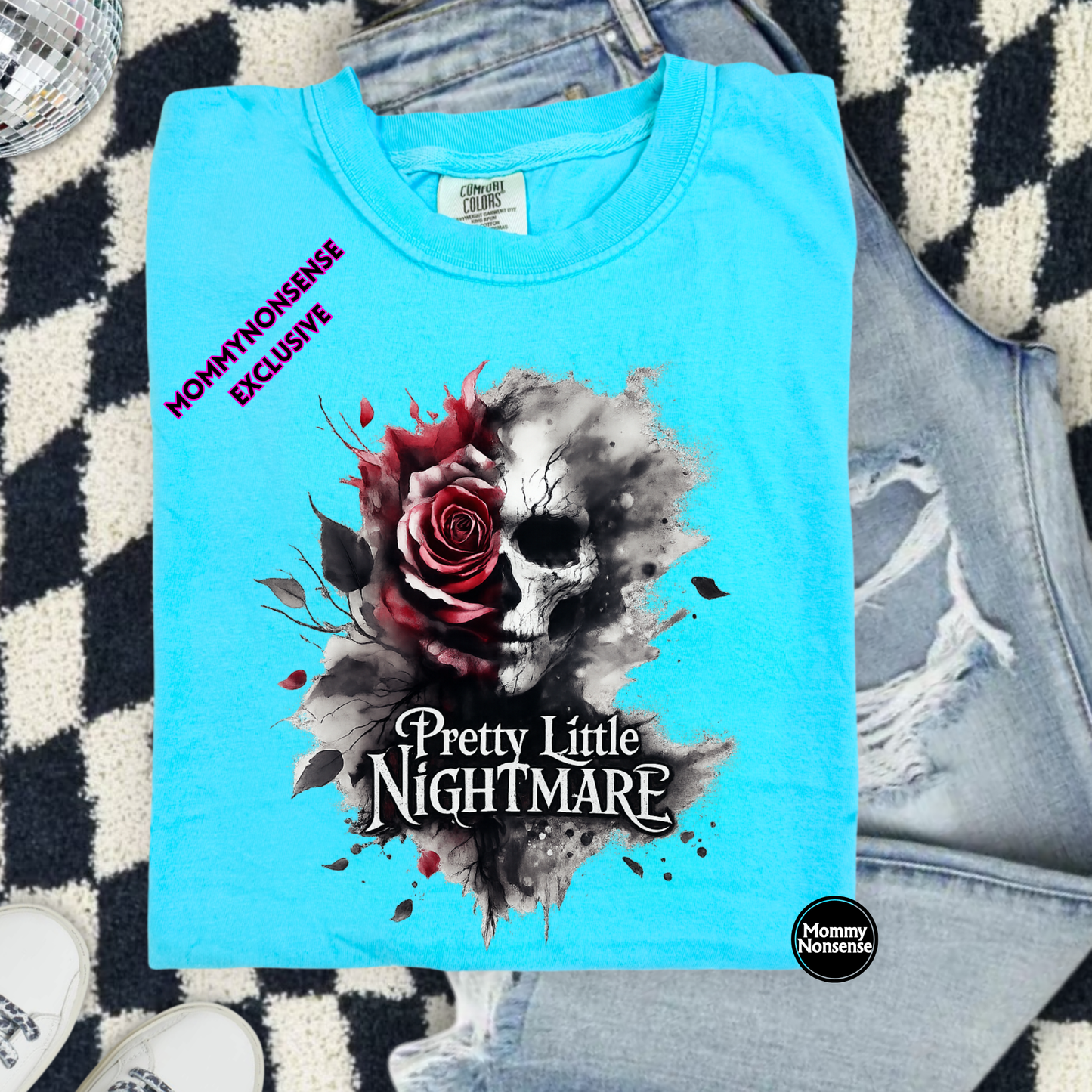 Pretty Little Nightmare- DTF TRANSFER (L466) DTF Transfer