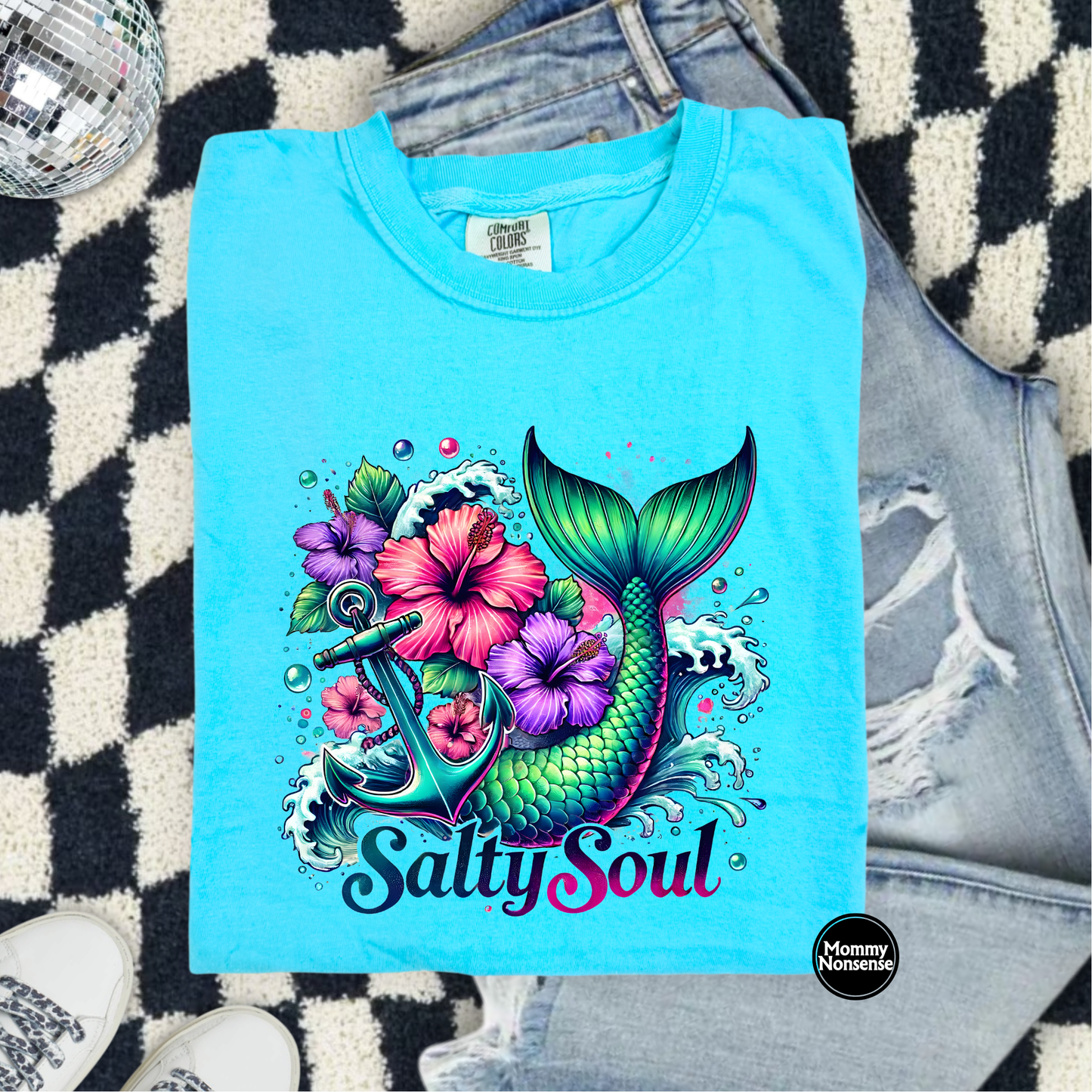 Salty Soul- DTF TRANSFER (L549) DTF Transfer