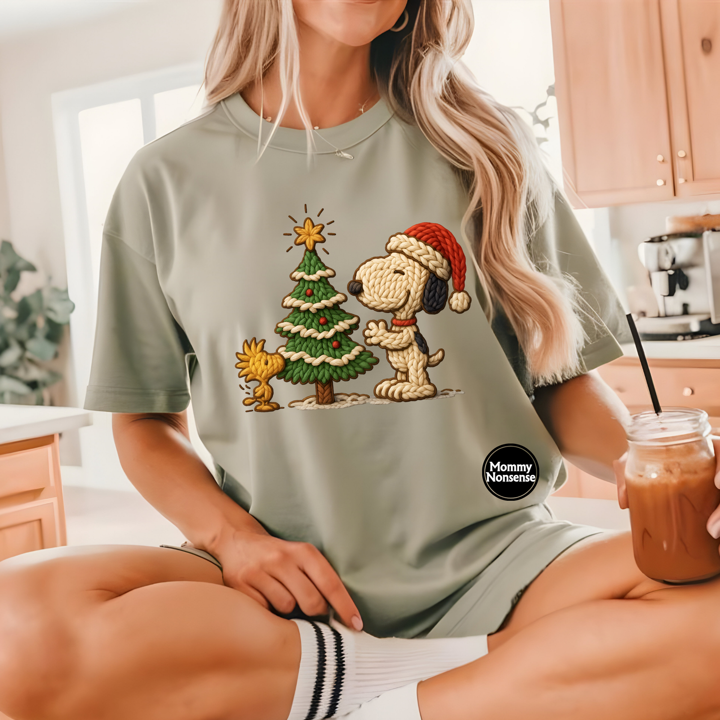 Snoop Dog And Xmas Tree - DTF TRANSFER (L11) DTF Transfer