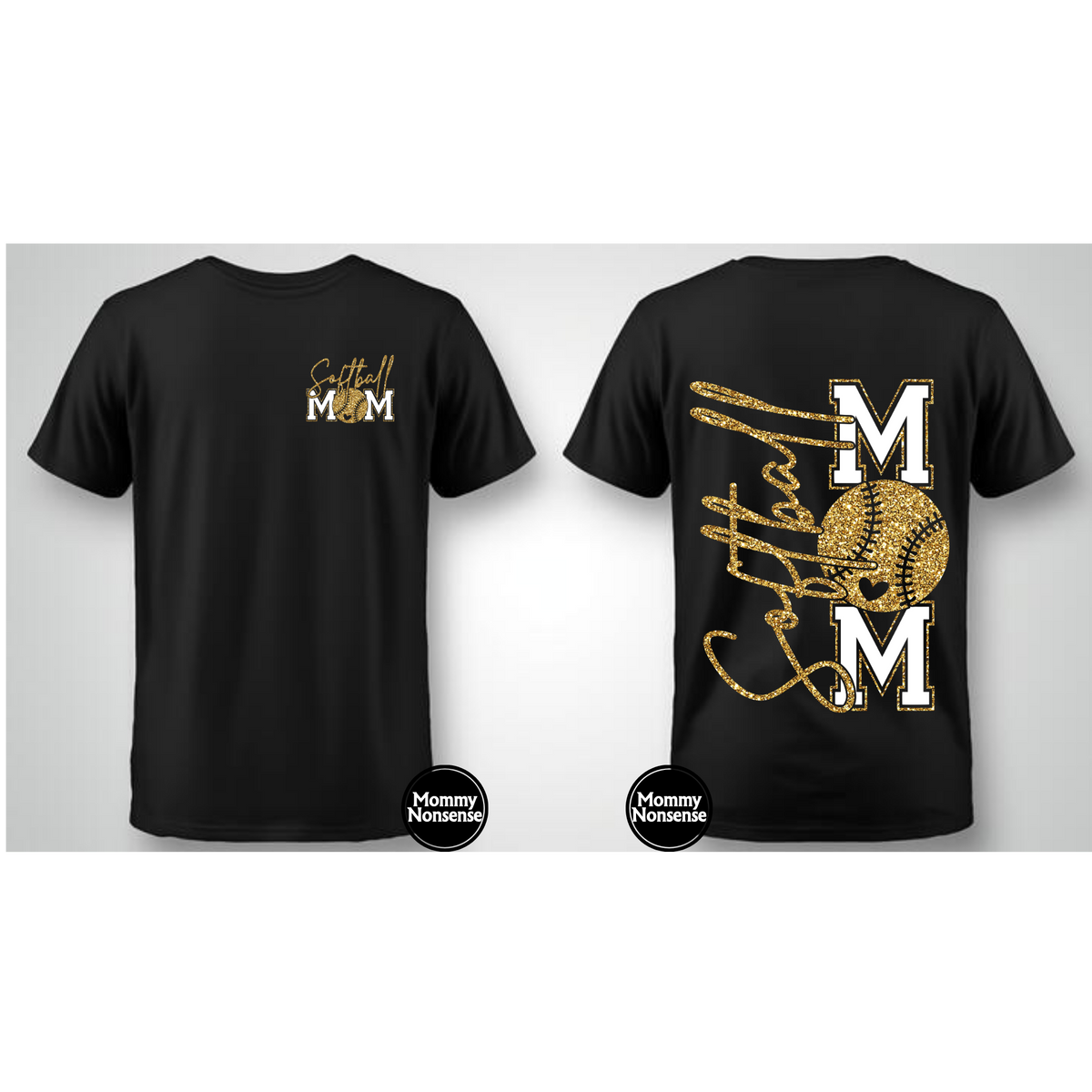 Softball Mom- DTF TRANSFER (M10) DTF Transfer