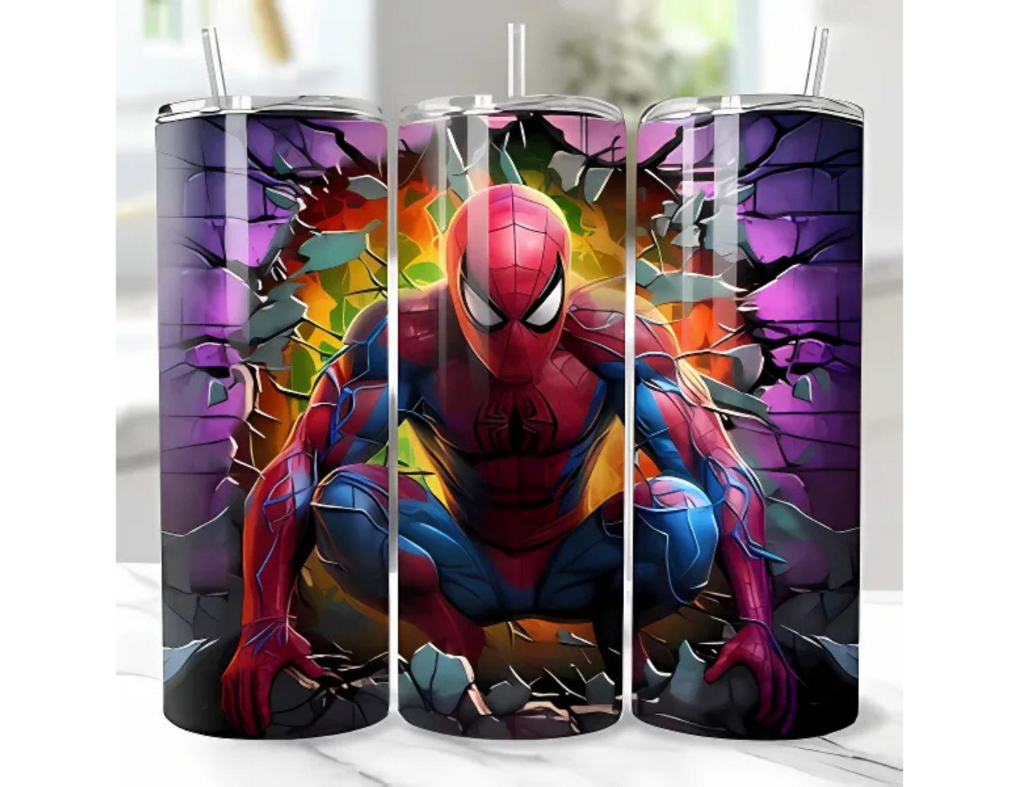 Spiderman2 20 oz Tumbler