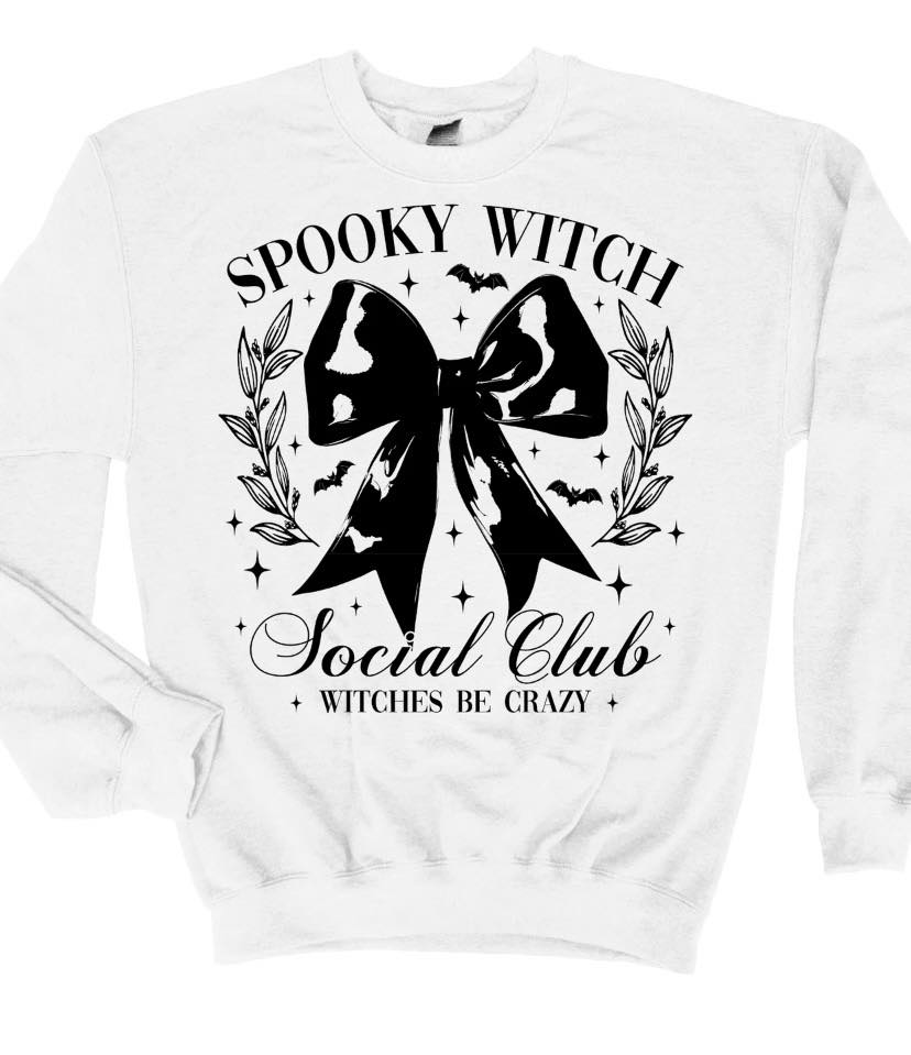 Spooky Witch- screen print transfer (C6) HOT PEEL