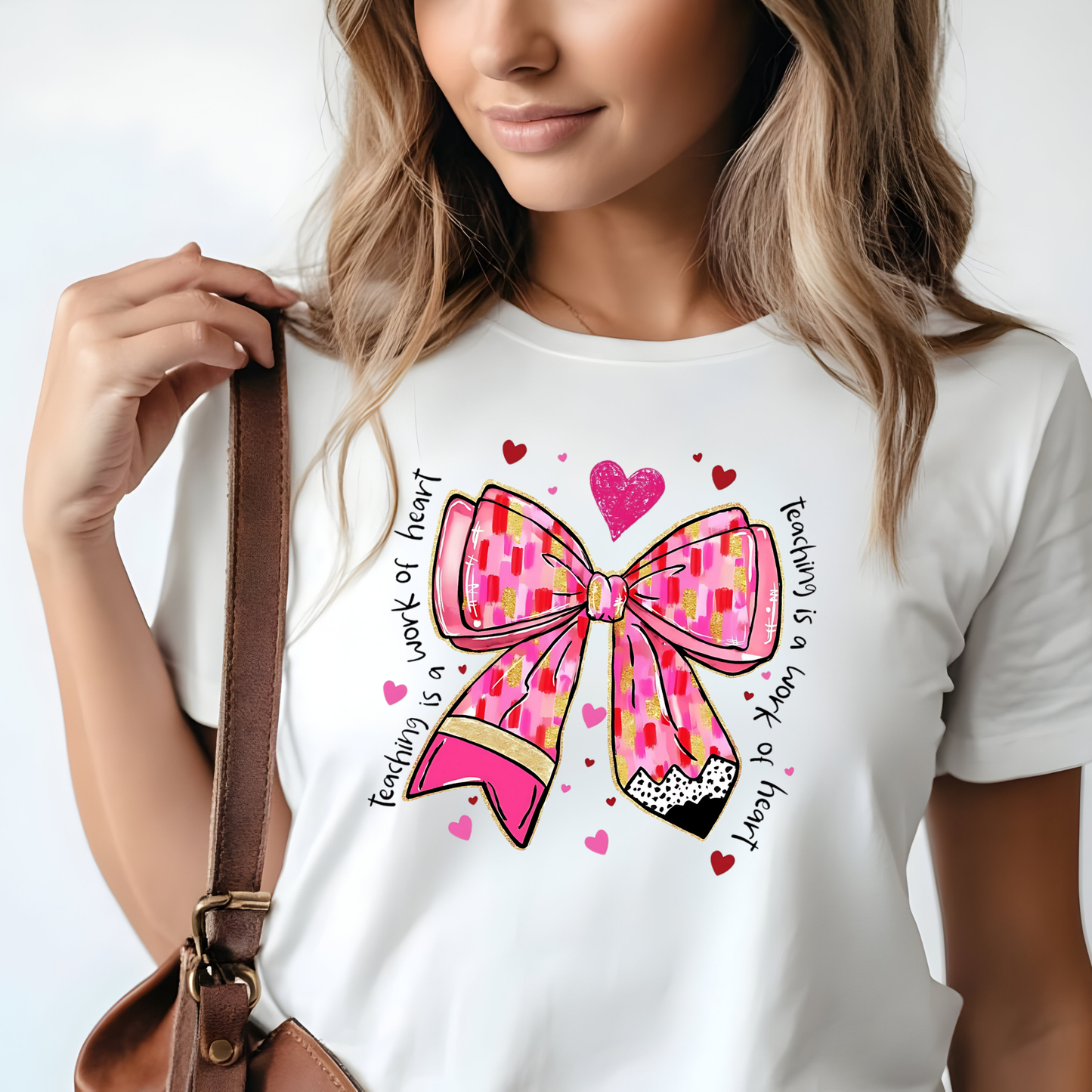 Teacher- Teaching is a Work of Heart - (Q4) DTF TRANSFER