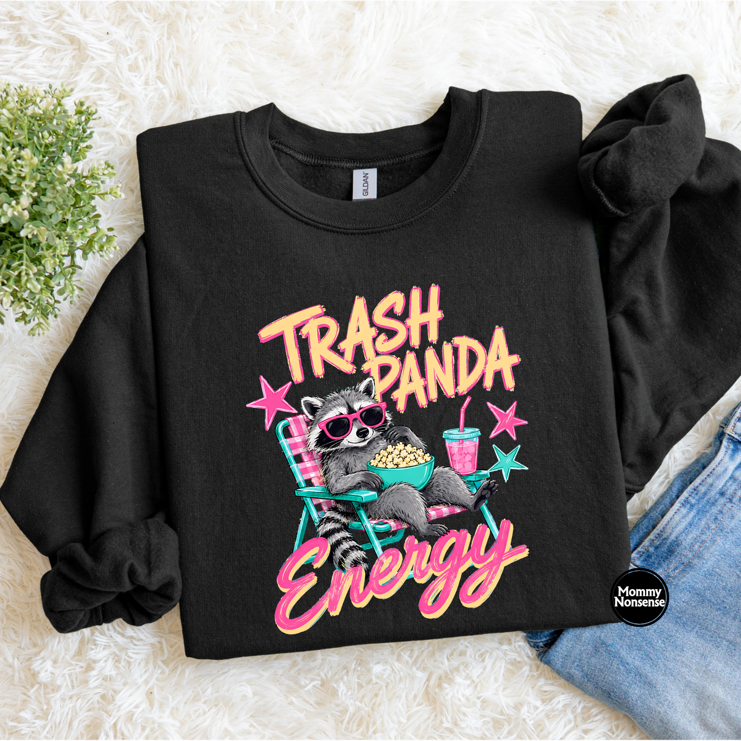 Trash Panda Energy- DTF TRANSFER (L755) DTF Transfer