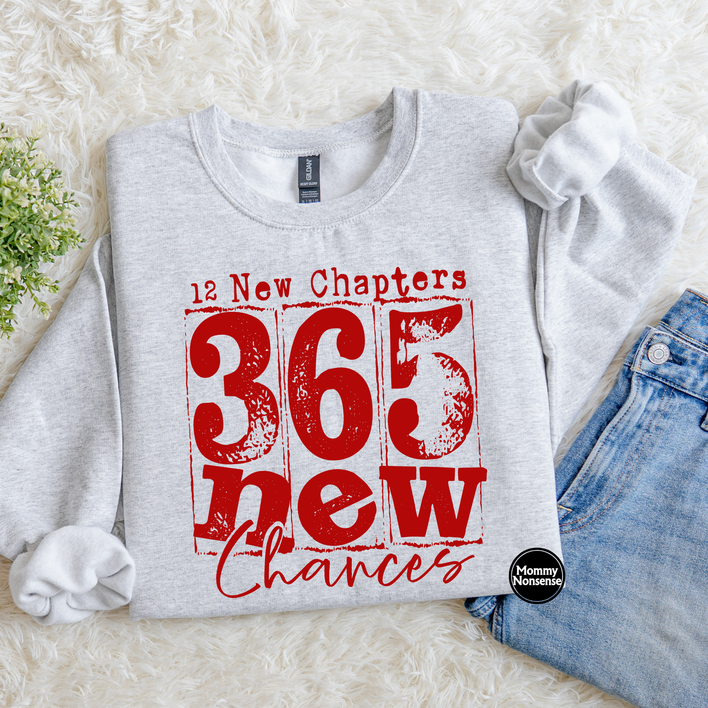 12 New Chapters red - DTF TRANSFER (L175) DTF Transfer