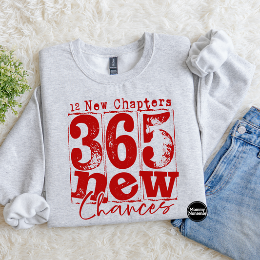 12 New Chapters red - DTF TRANSFER (L175) DTF Transfer