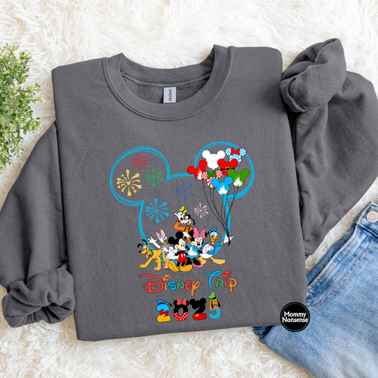 D Trip 2025 blue- DTF TRANSFER (L100) DTF Transfer