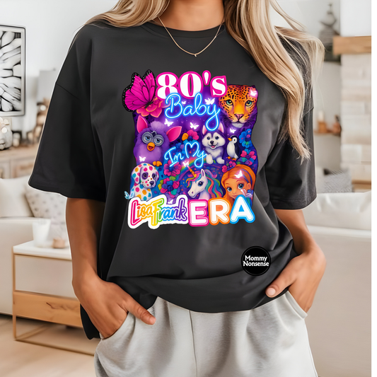 80's Baby Lisa Frank -DTF TRANSFER (H37) DTF Transfer