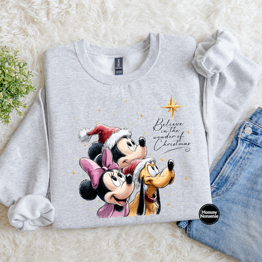 Believe friends (blk) - DTF TRANSFER (L93) DTF Transfer