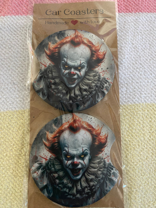 Pennywise - Neoprene Car Coasters