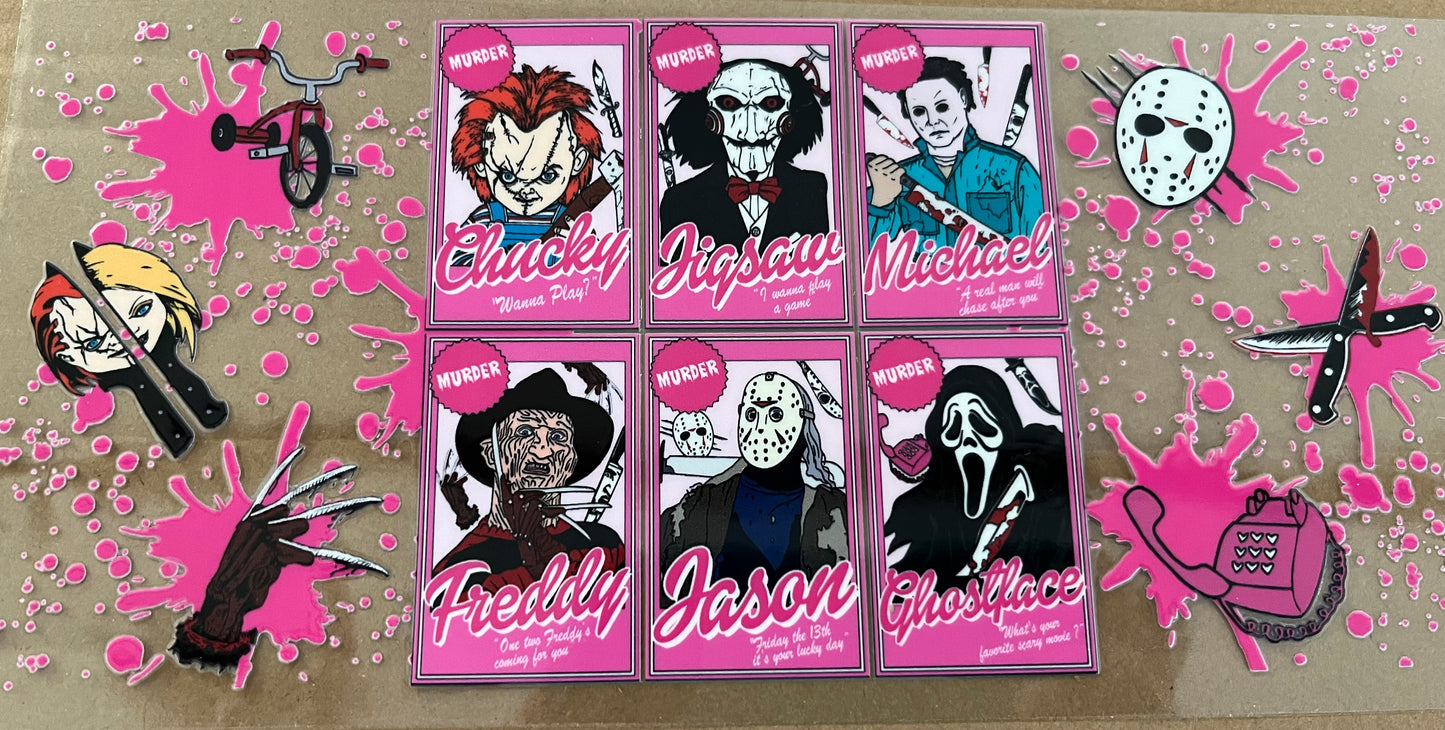 pink horror baddies
