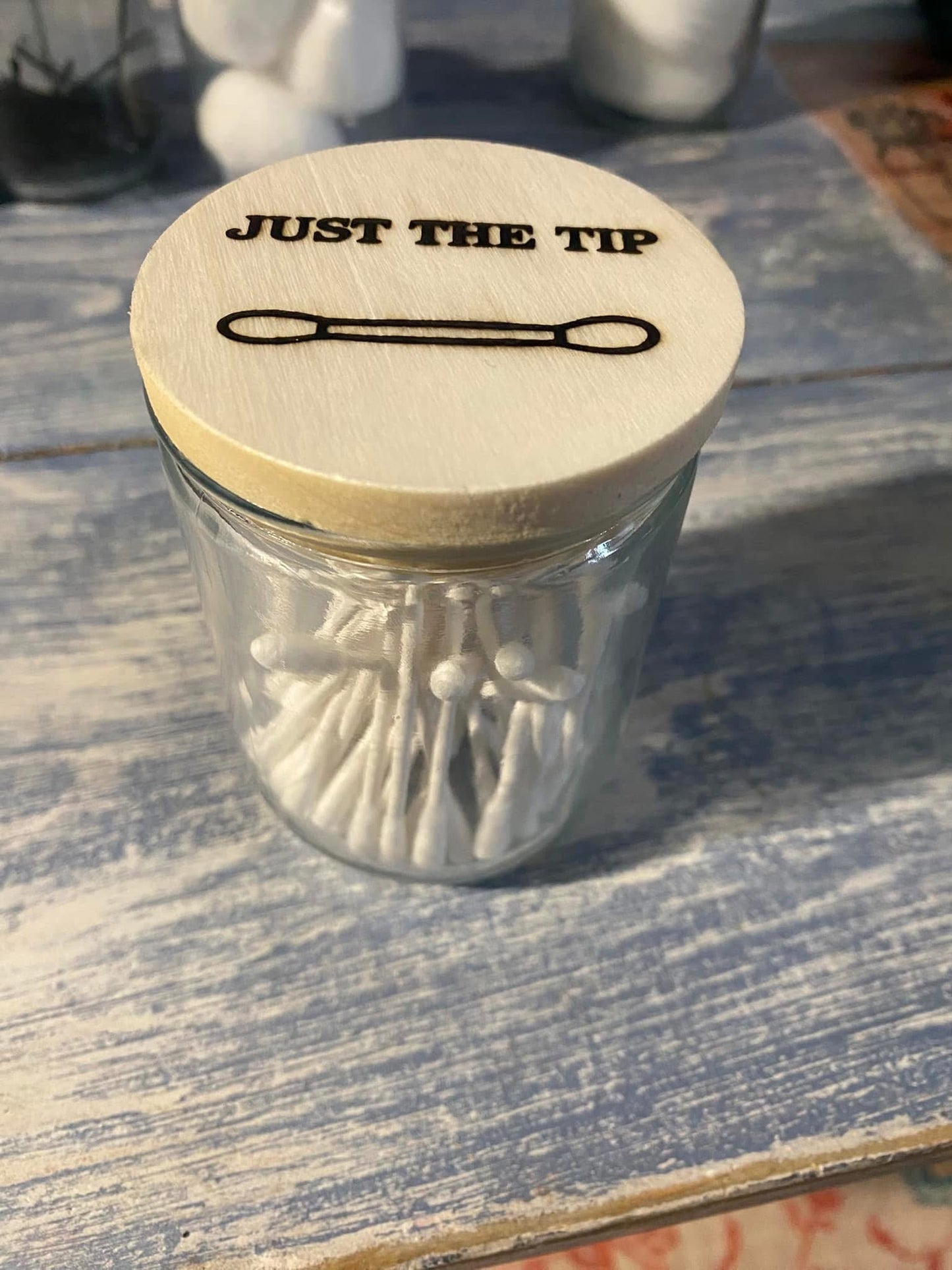 Funny Glass Jar Bathroom Set