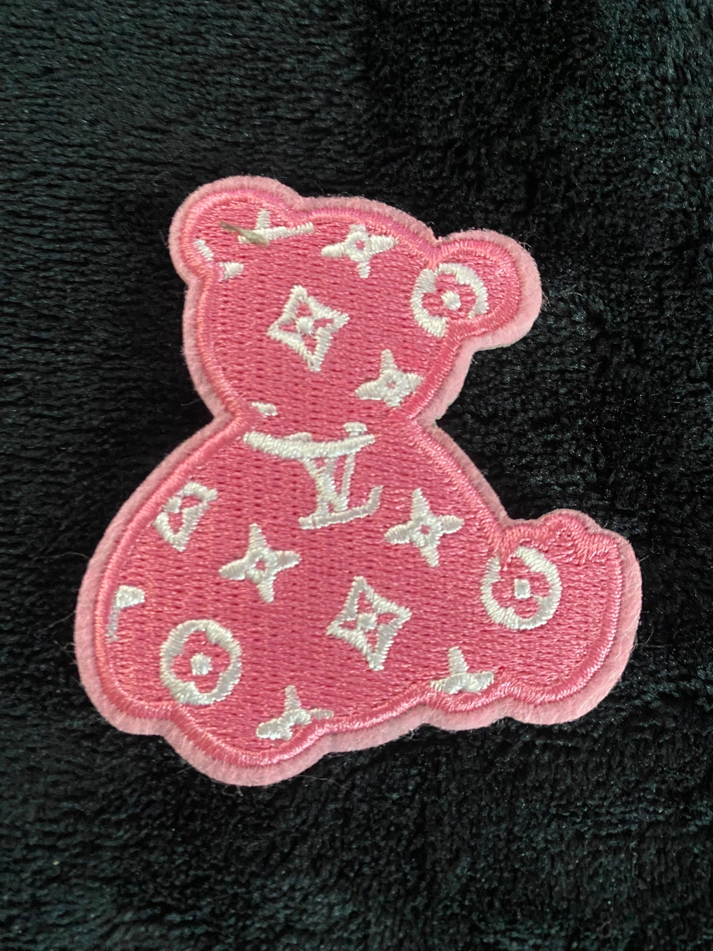 LV Bear Hat Patch- Chenille Patches