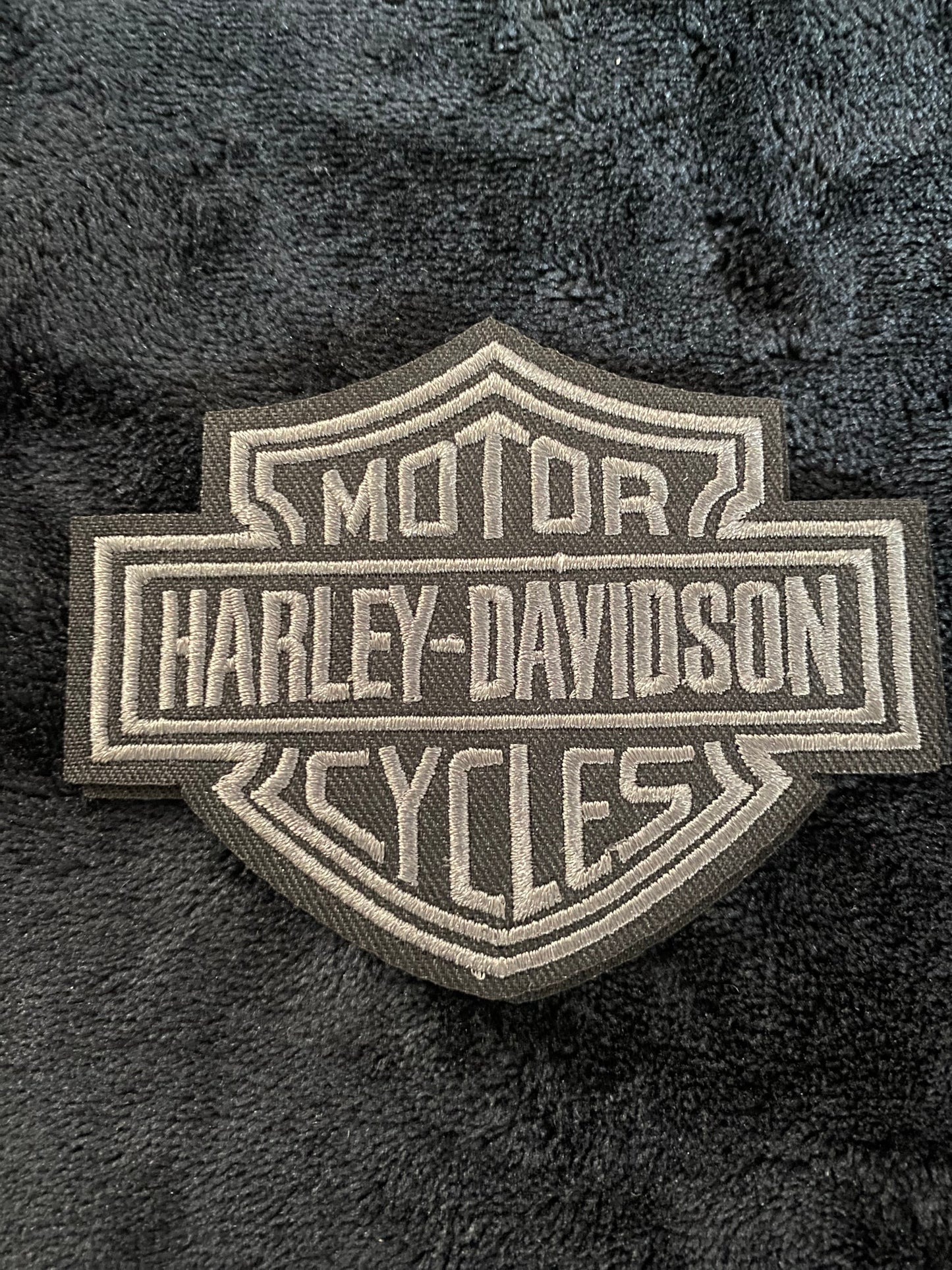 HD blk Hat Patch- Chenille Patches