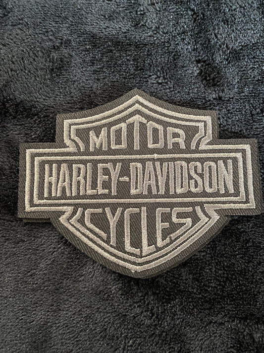 HD blk Hat Patch- Chenille Patches