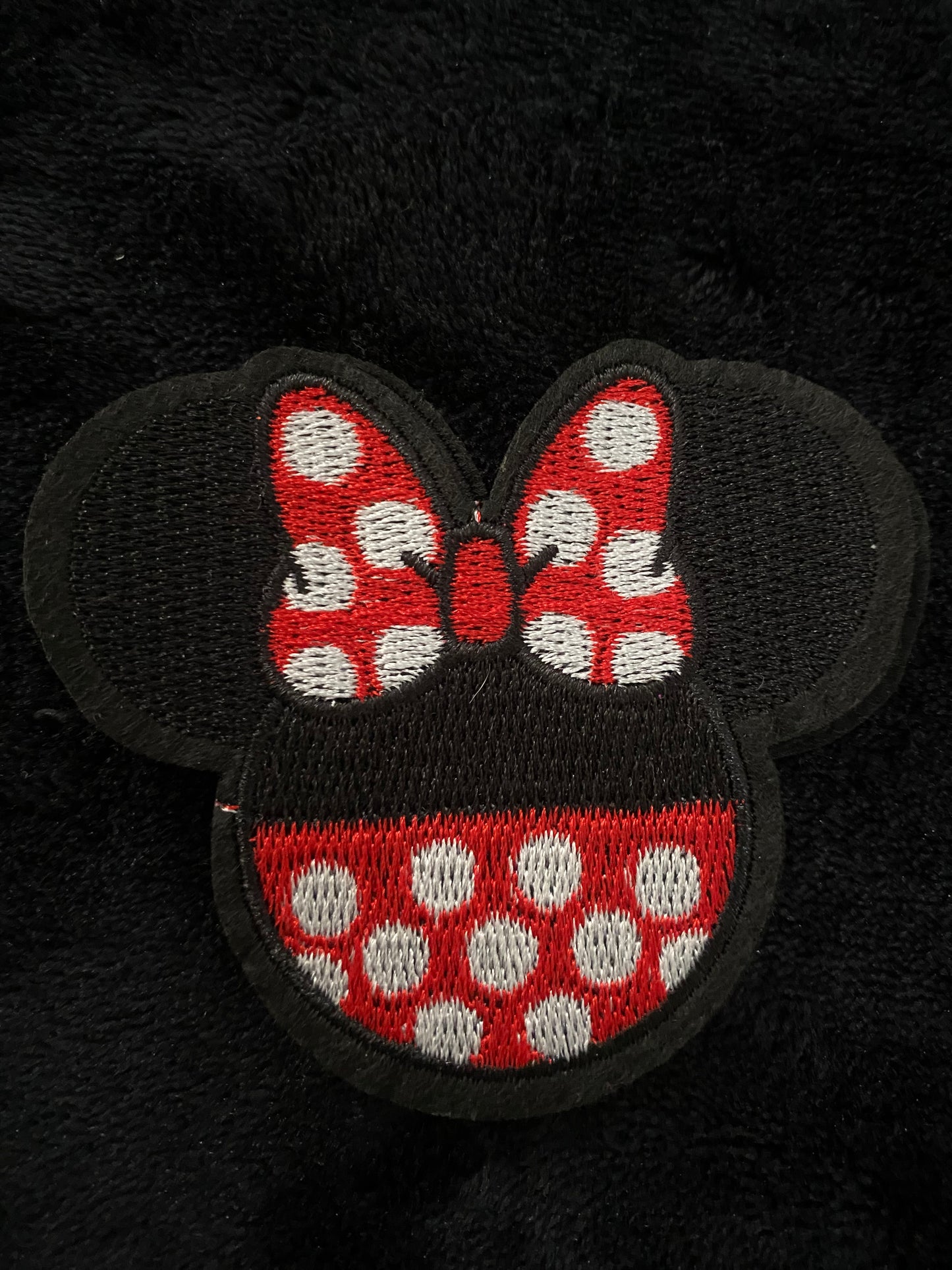 Minnie Hat Patch- Chenille Patches