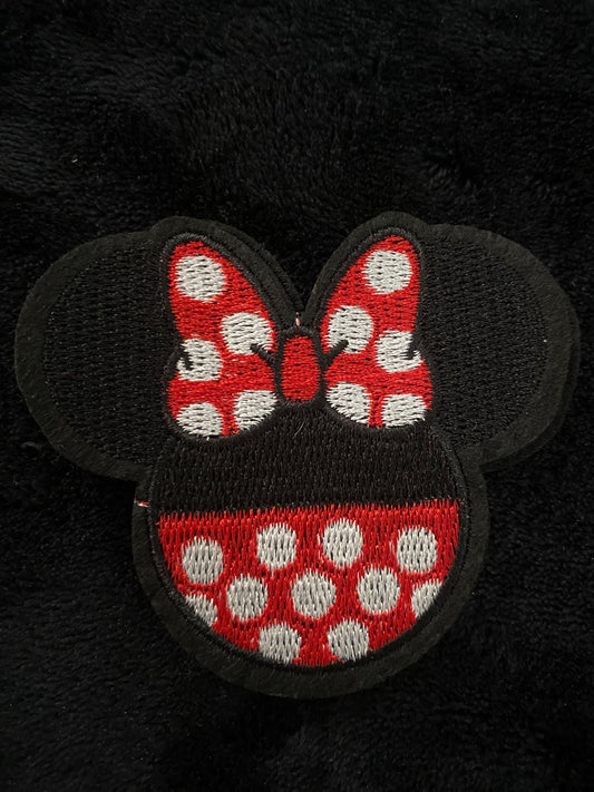 Minnie Hat Patch- Chenille Patches