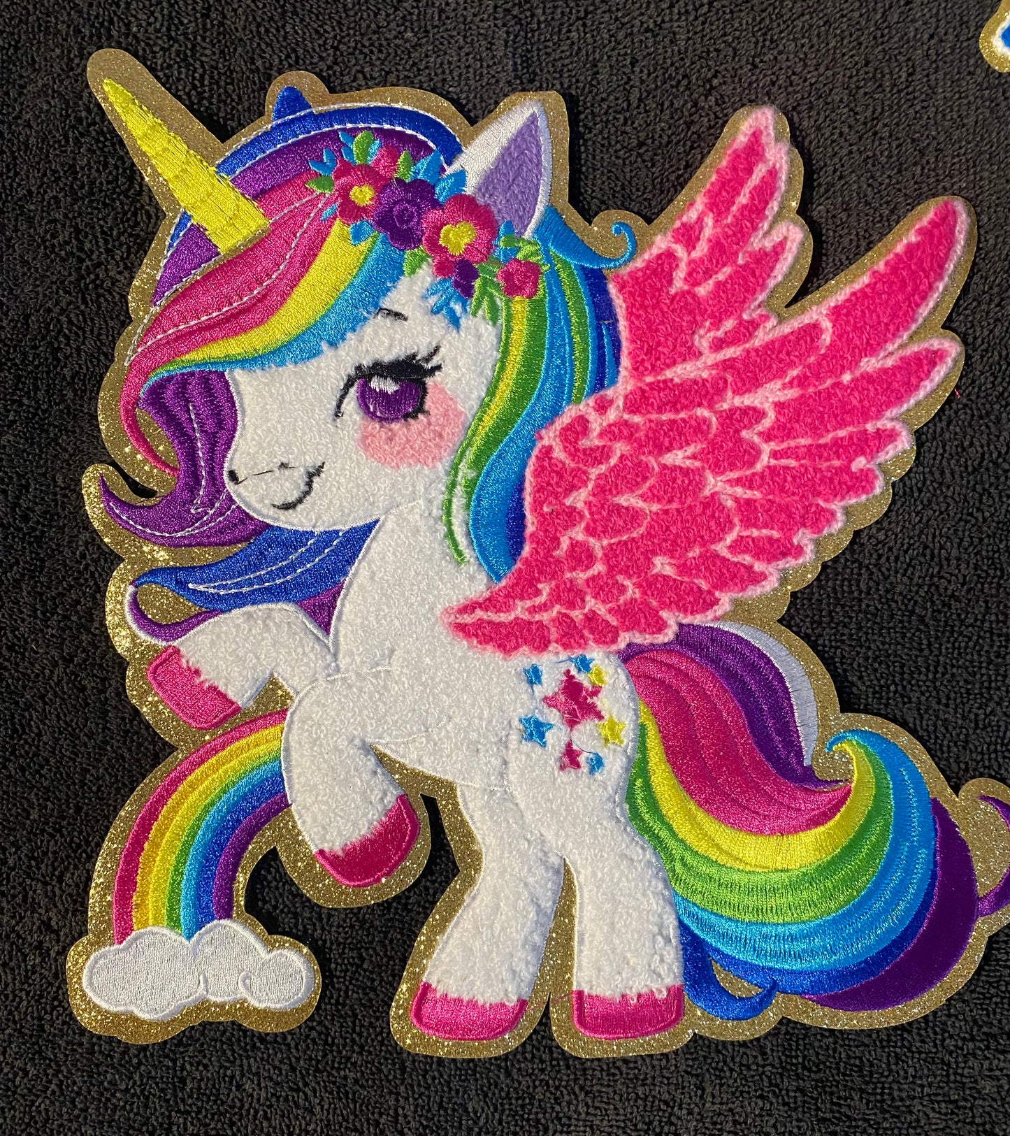 Leesa Frank Unicorn- Chenille Patches