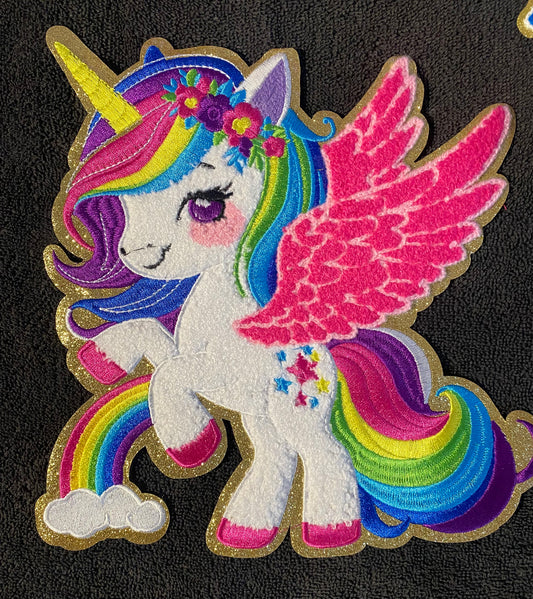 Leesa Frank Unicorn- Chenille Patches