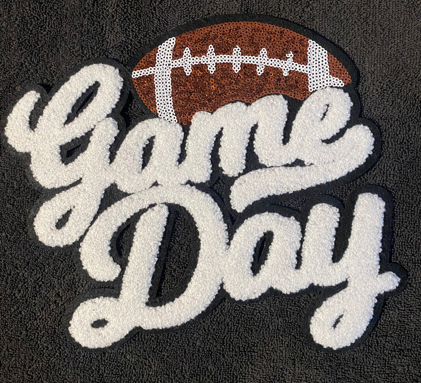 Game Day- Chenille Patches