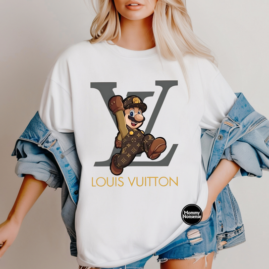 LV Mario  -DTF TRANSFER (J4) DTF Transfer
